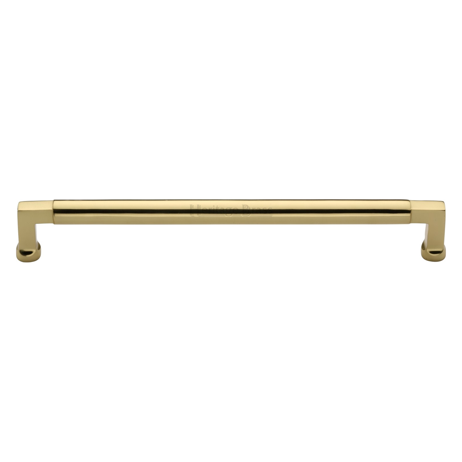 Heritage Brass Cabinet Pull Bauhaus Design 254mm c/c
