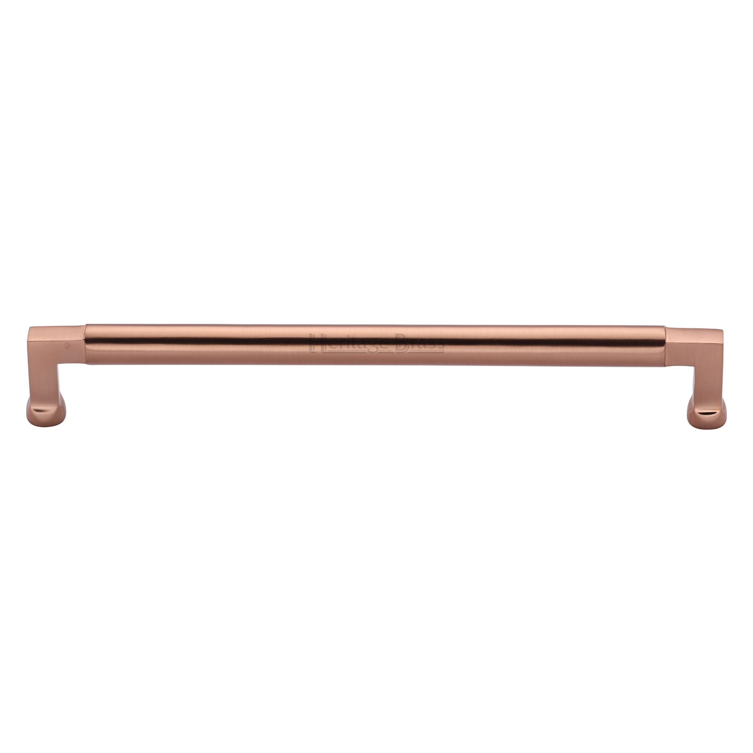 Heritage Brass Cabinet Pull Bauhaus Design 254mm c/c