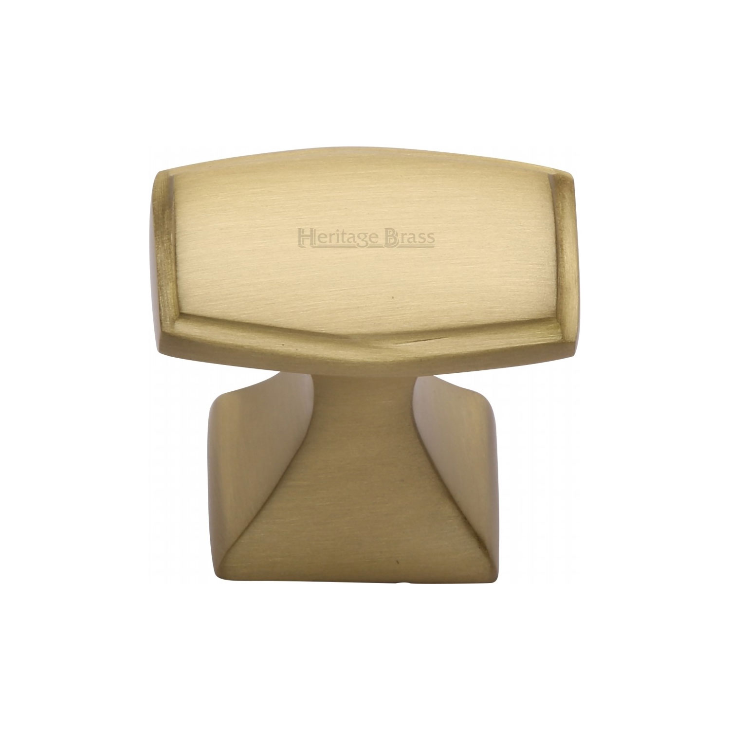 Heritage Brass Cabinet Knob Deco Design 32mm