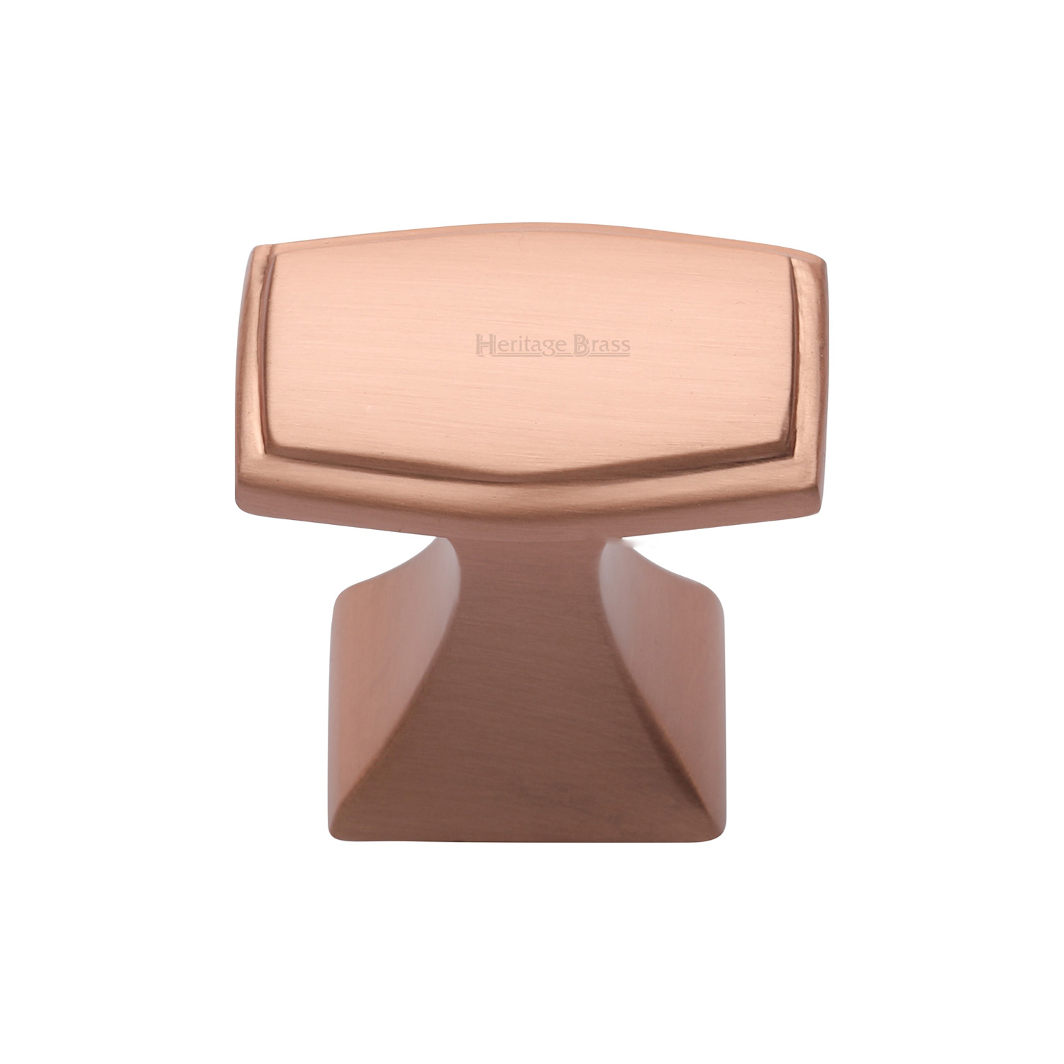 Heritage Brass Cabinet Knob Deco Design 32mm