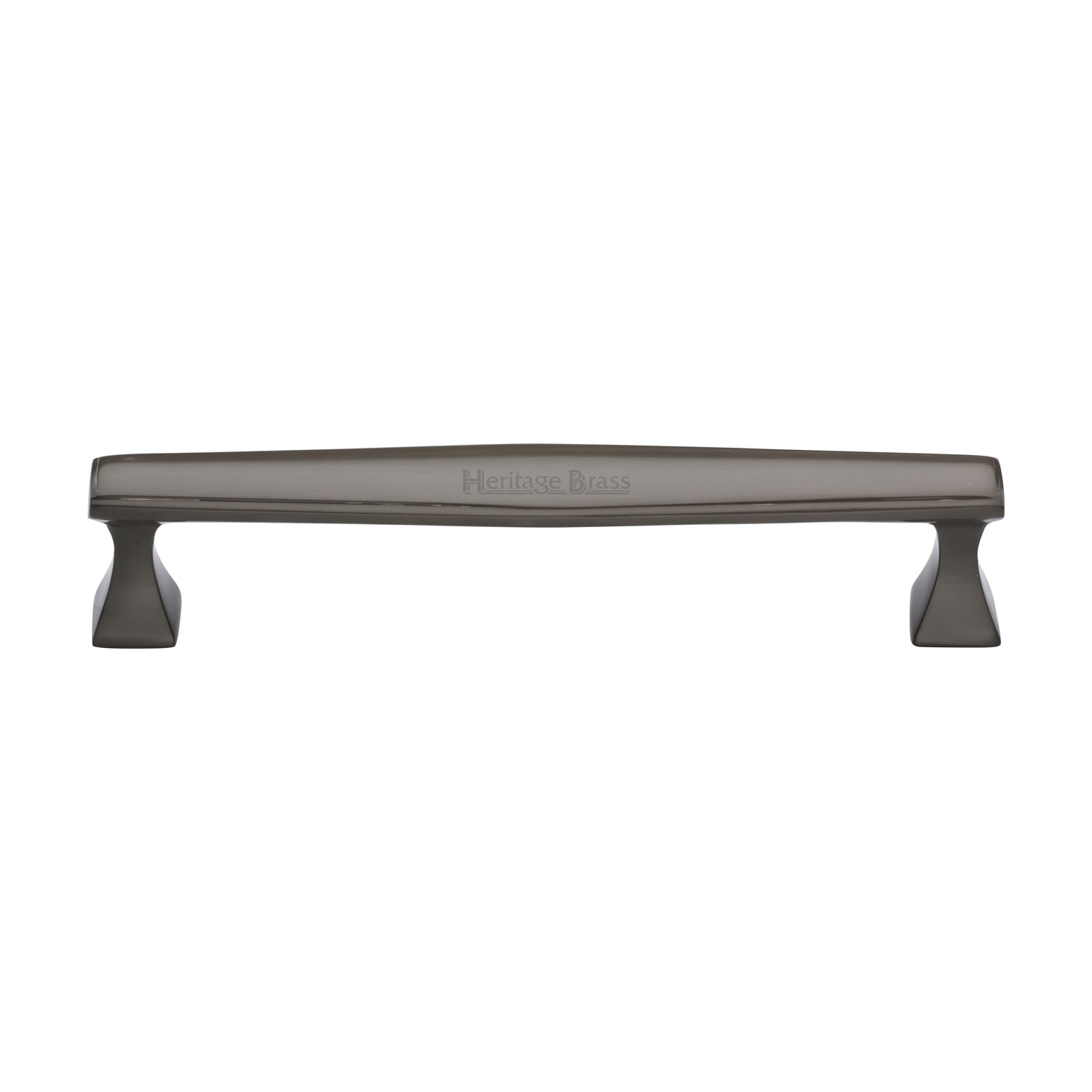 Heritage Brass Cabinet Pull Deco Design 160mm c/c