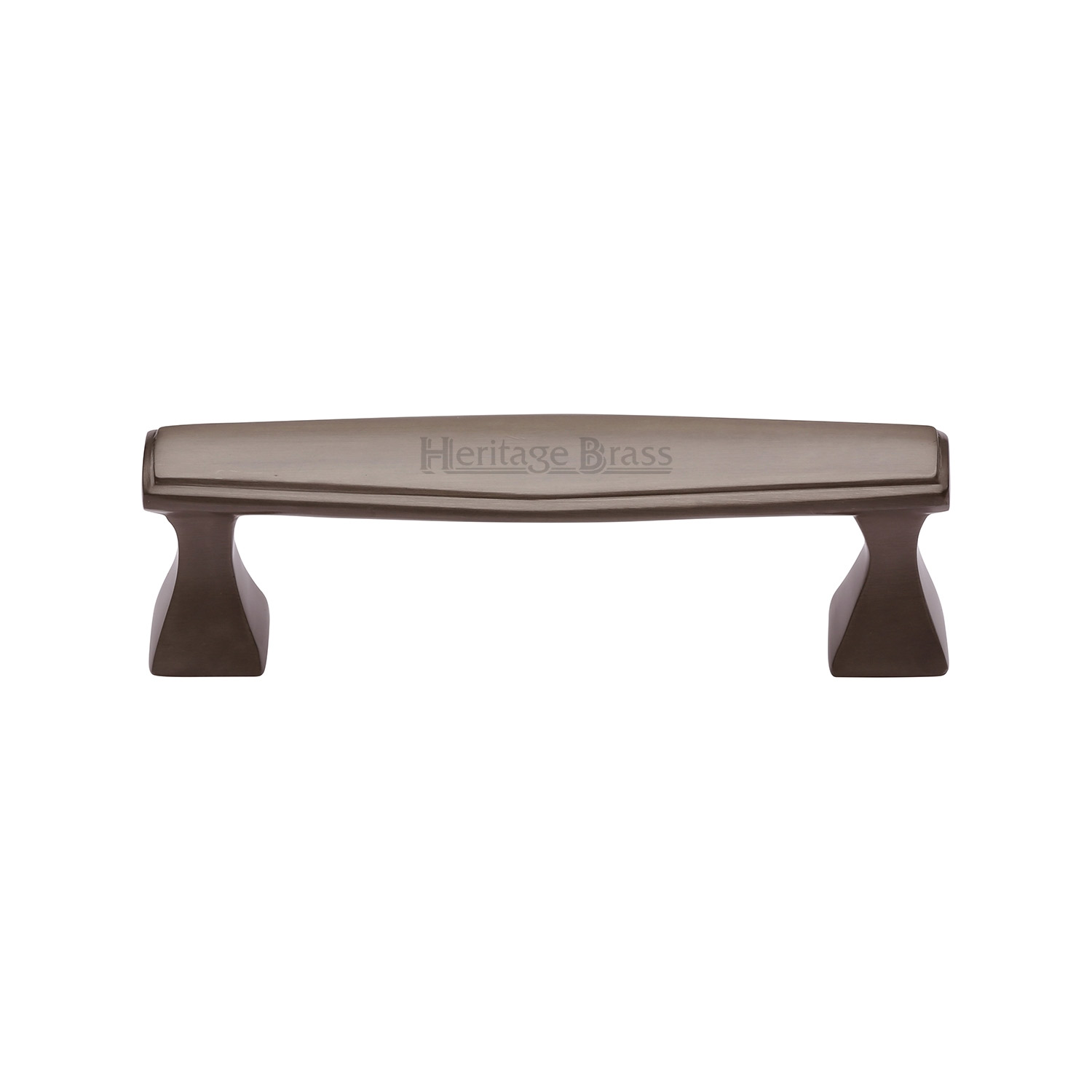 Heritage Brass Cabinet Pull Deco Design 203mm c/c