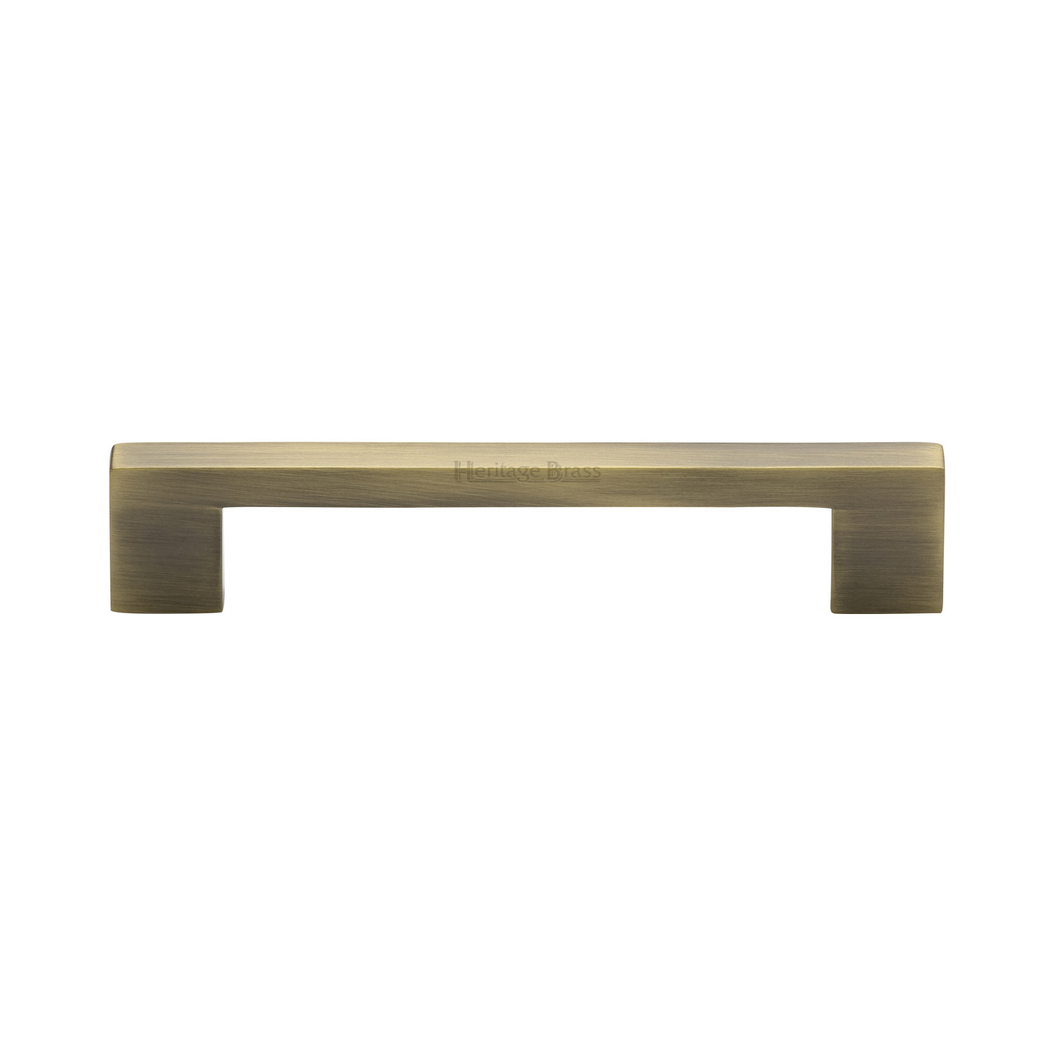 Heritage Brass Cabinet Pull Metro Design 128mm c/c
