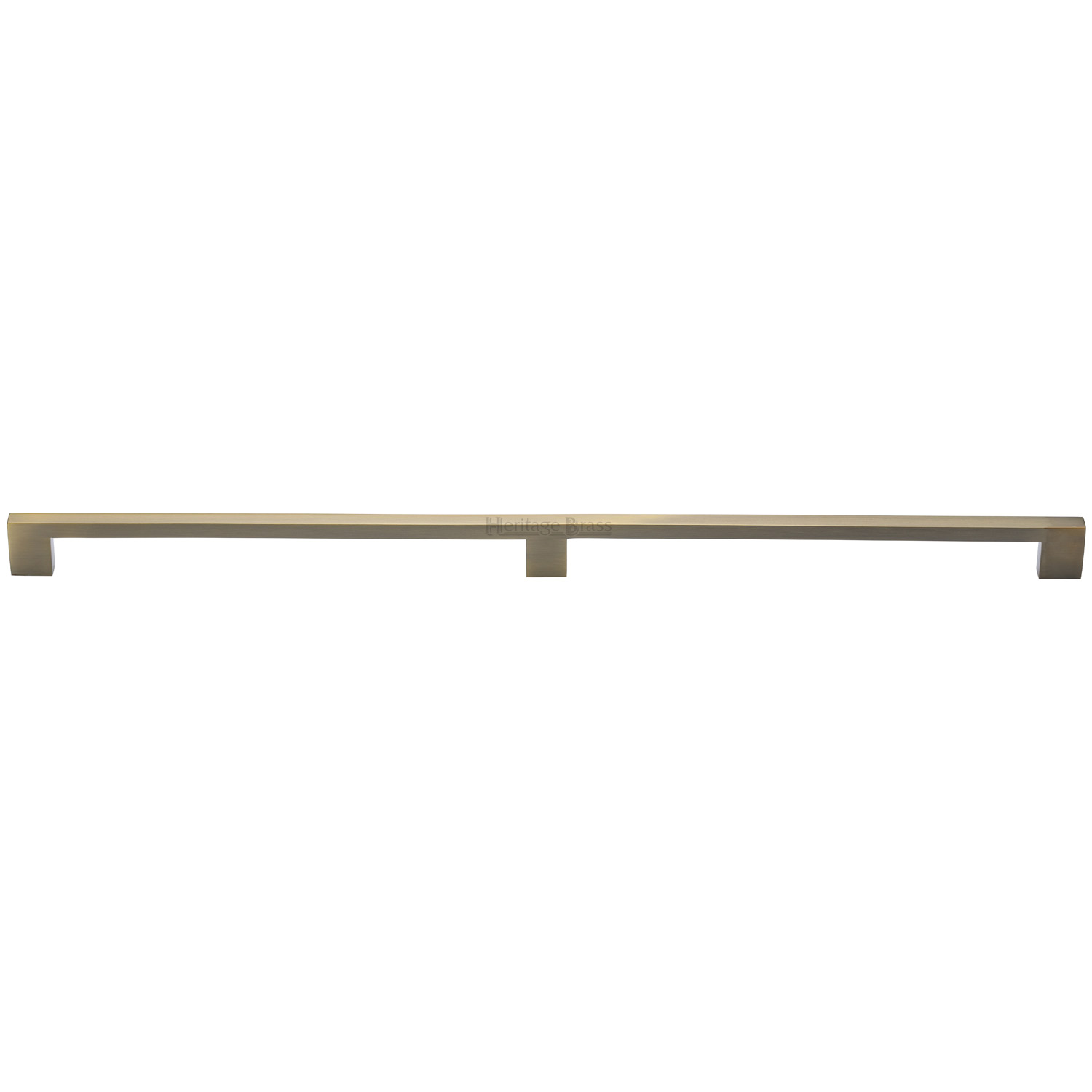 Heritage Brass Cabinet Pull Metro Design 480mm c/c