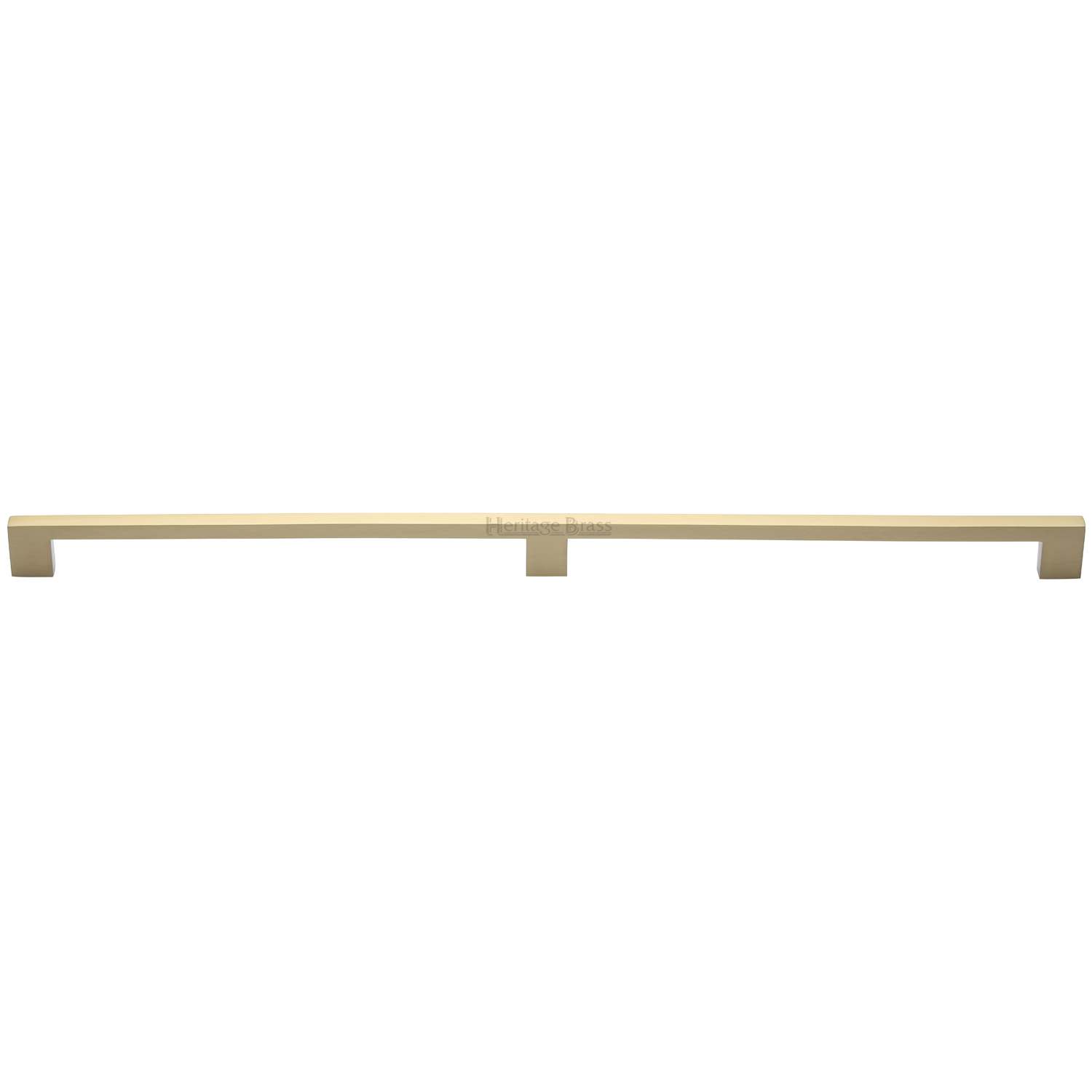 Heritage Brass Cabinet Pull Metro Design 480mm c/c