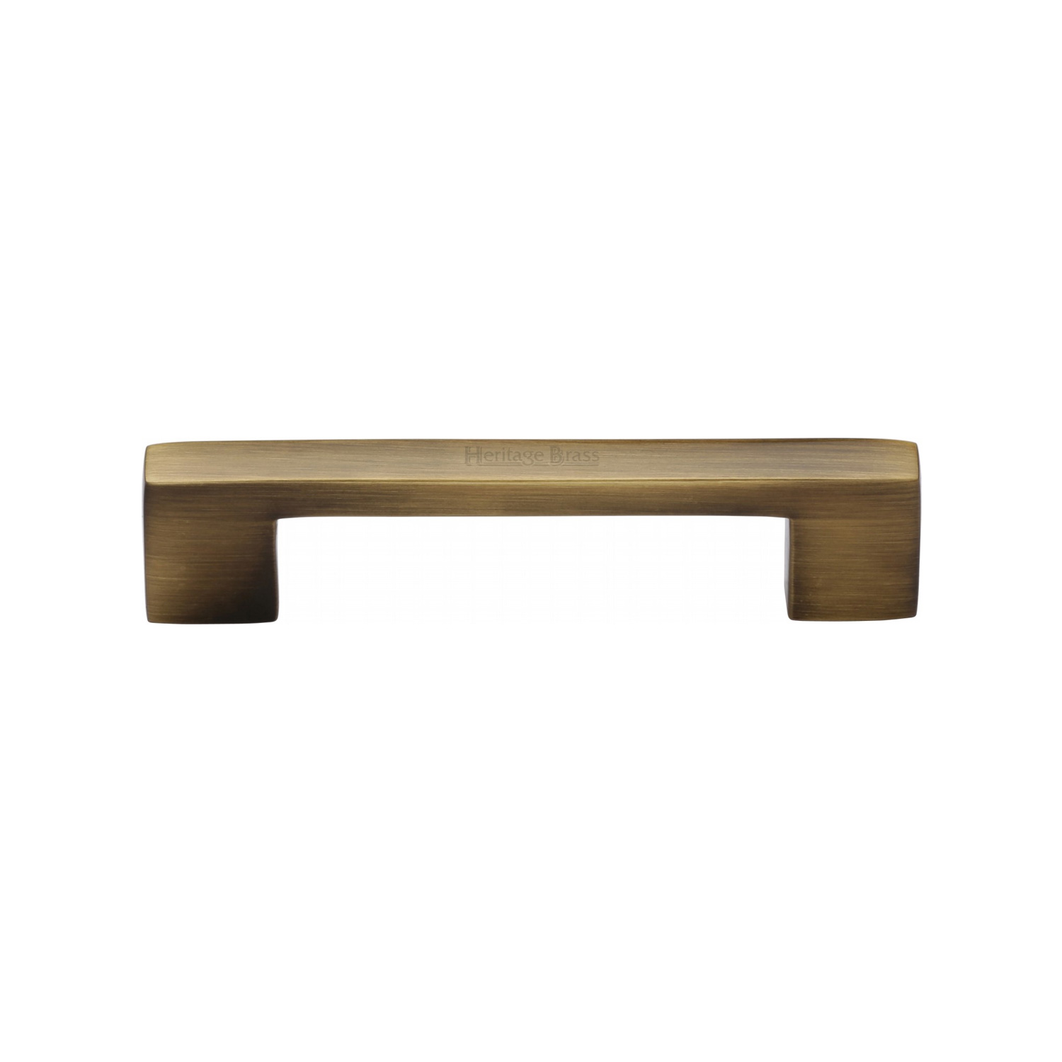 Heritage Brass Cabinet Pull Metro Design 96mm c/c