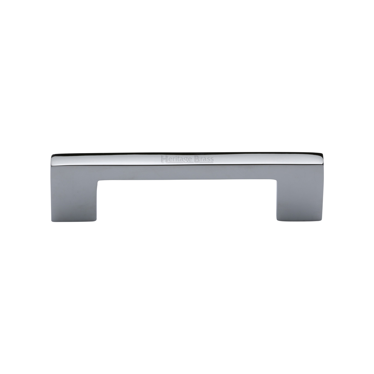 Heritage Brass Cabinet Pull Metro Design 96mm c/c