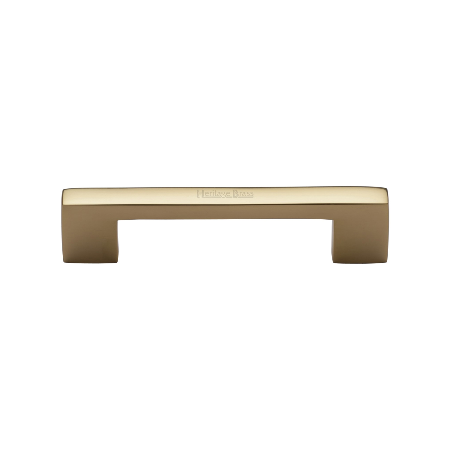 Heritage Brass Cabinet Pull Metro Design 96mm c/c