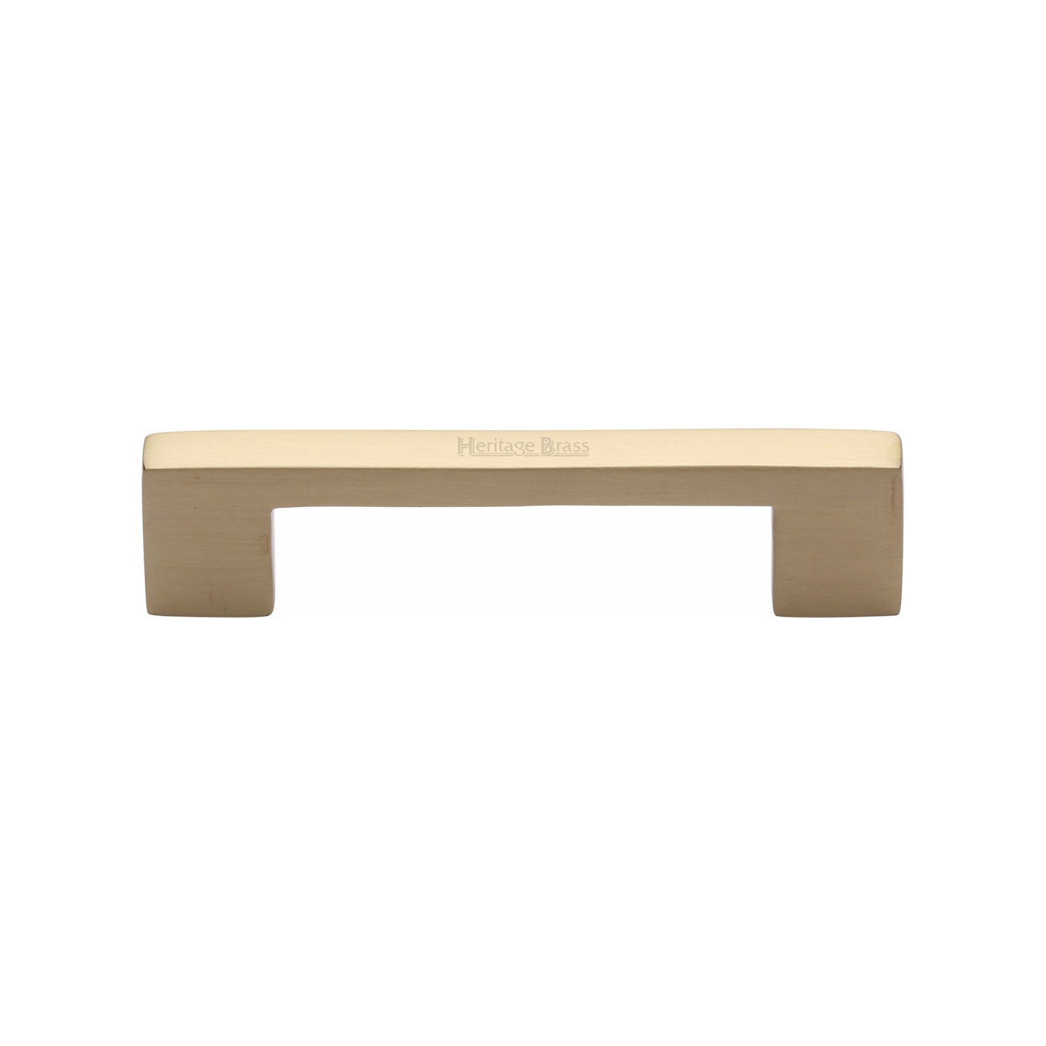 Heritage Brass Cabinet Pull Metro Design 96mm c/c