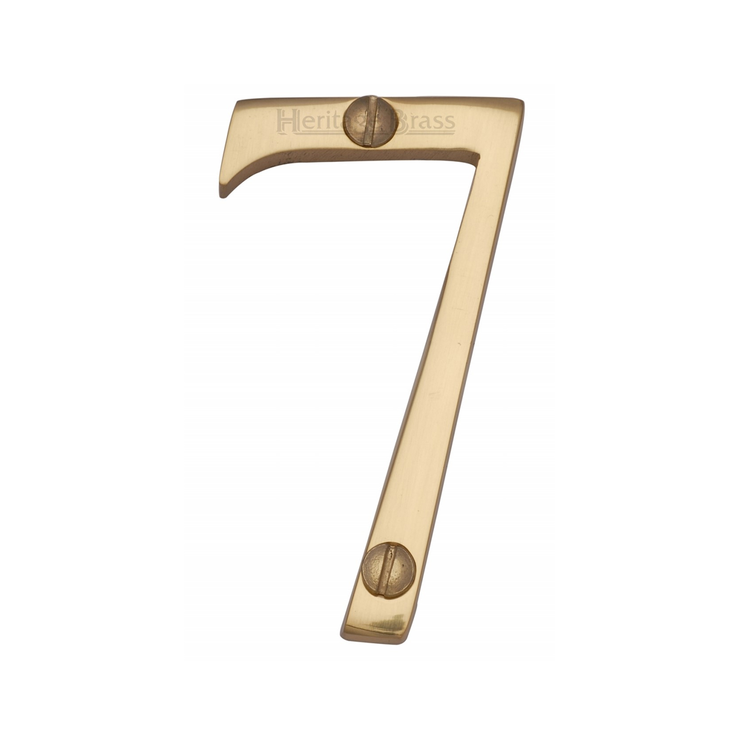 Heritage Brass Numeral 7 Face Fix 76mm (3")