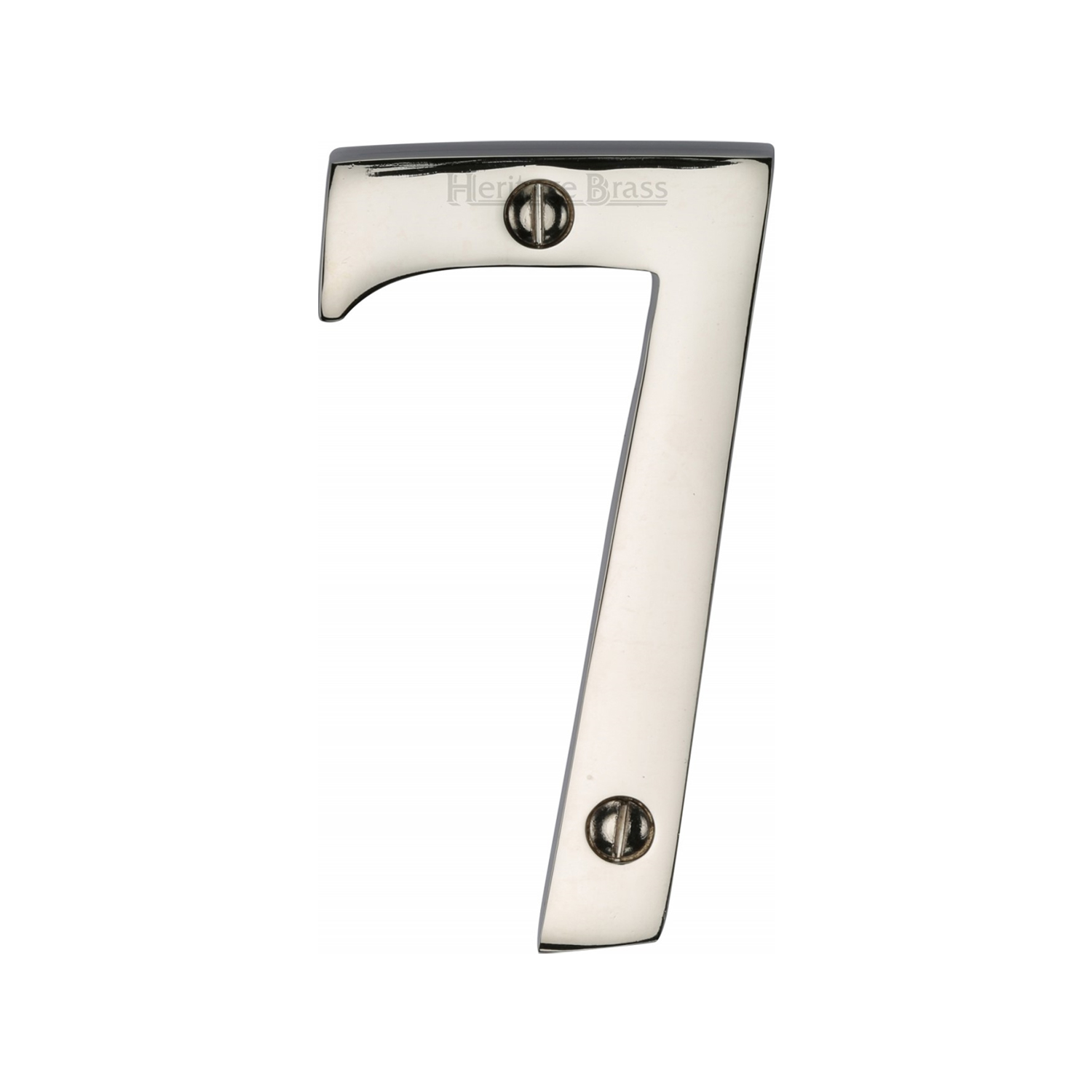Heritage Brass Numeral 7 Face Fix 76mm (3")