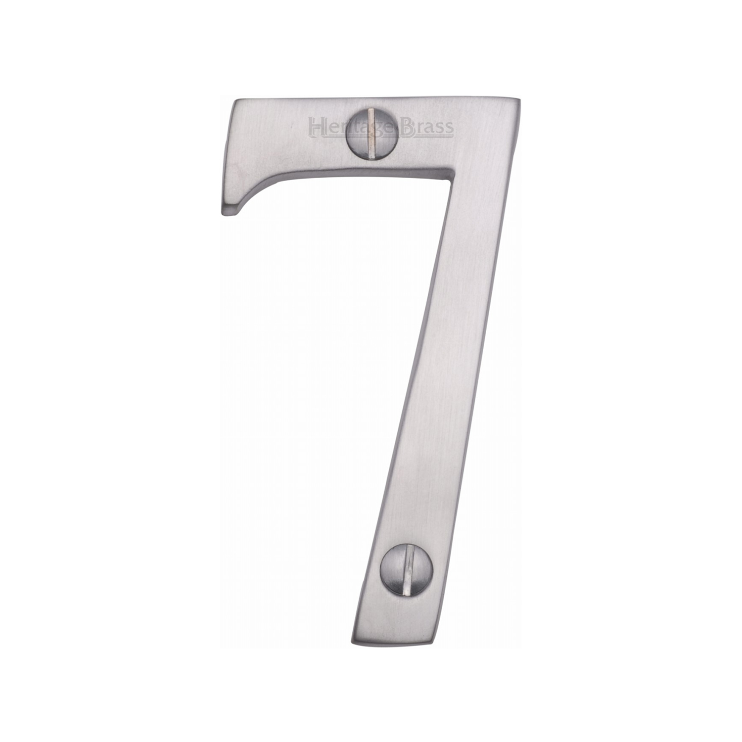 Heritage Brass Numeral 7 Face Fix 76mm (3")