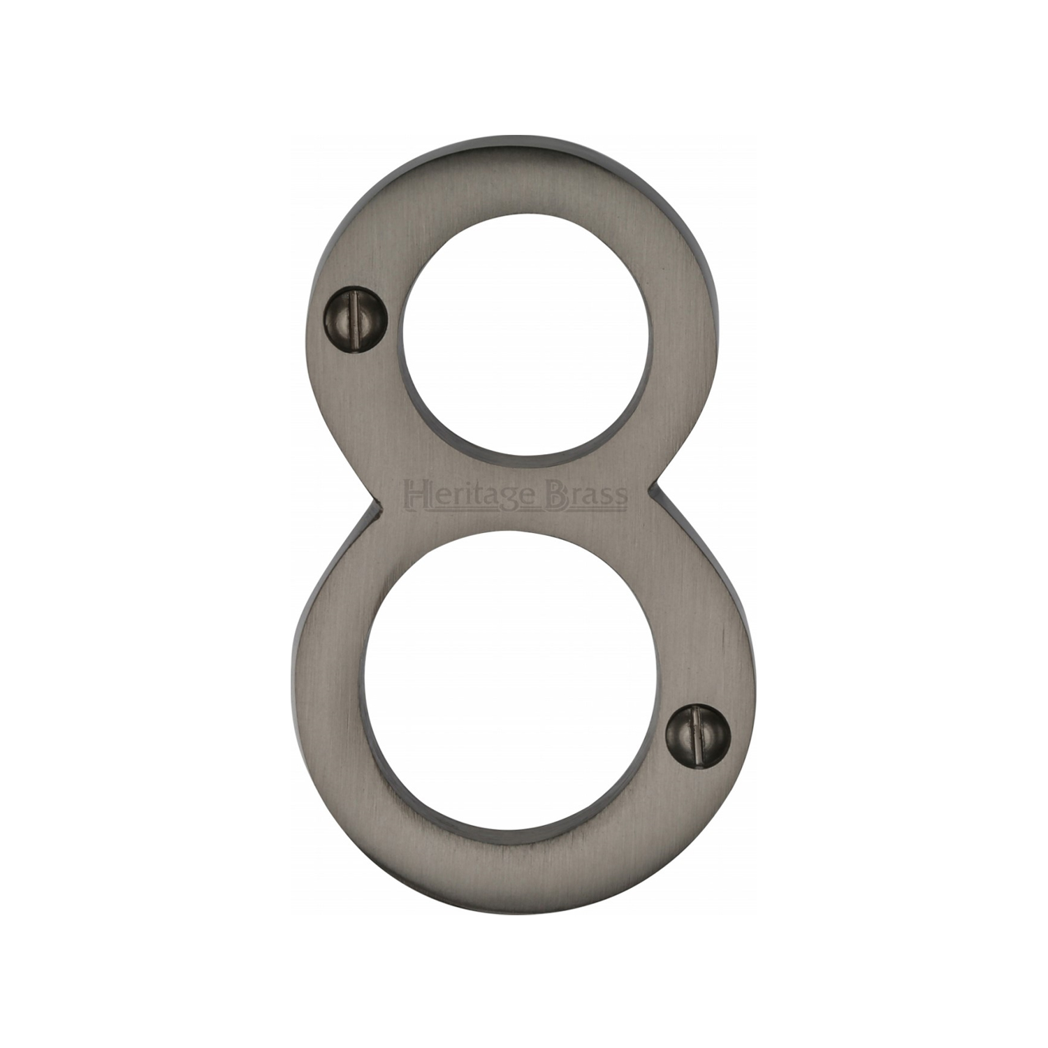 Heritage Brass Numeral 8 Face Fix 76mm (3")