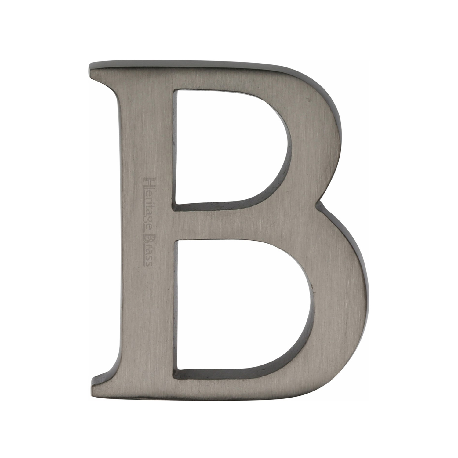 Heritage Brass Alphabet B Pin Fix 51mm (2")
