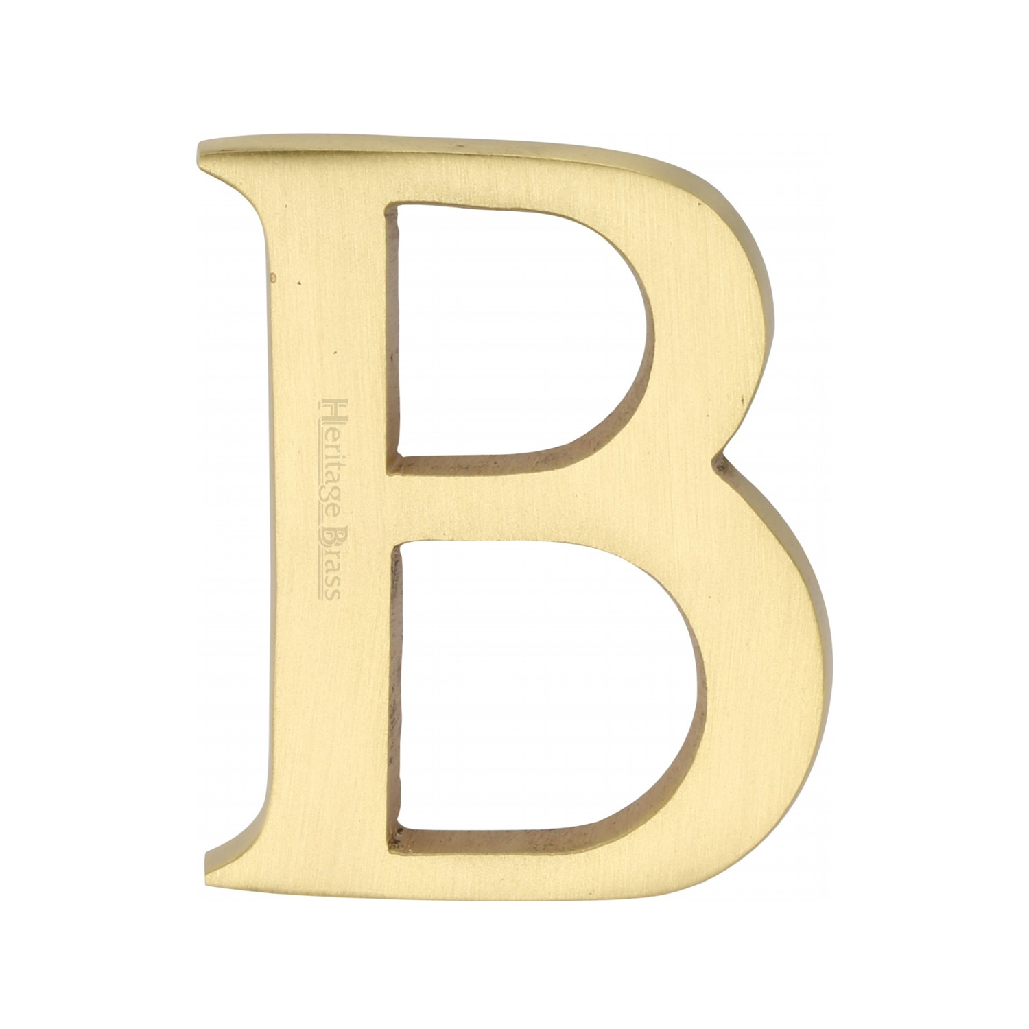 Heritage Brass Alphabet B Pin Fix 51mm (2")