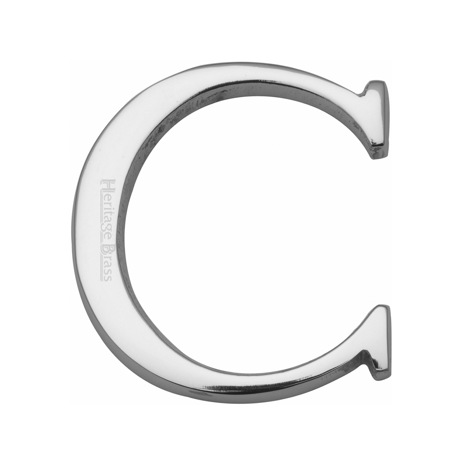 Heritage Brass Alphabet C Pin Fix 51mm (2")