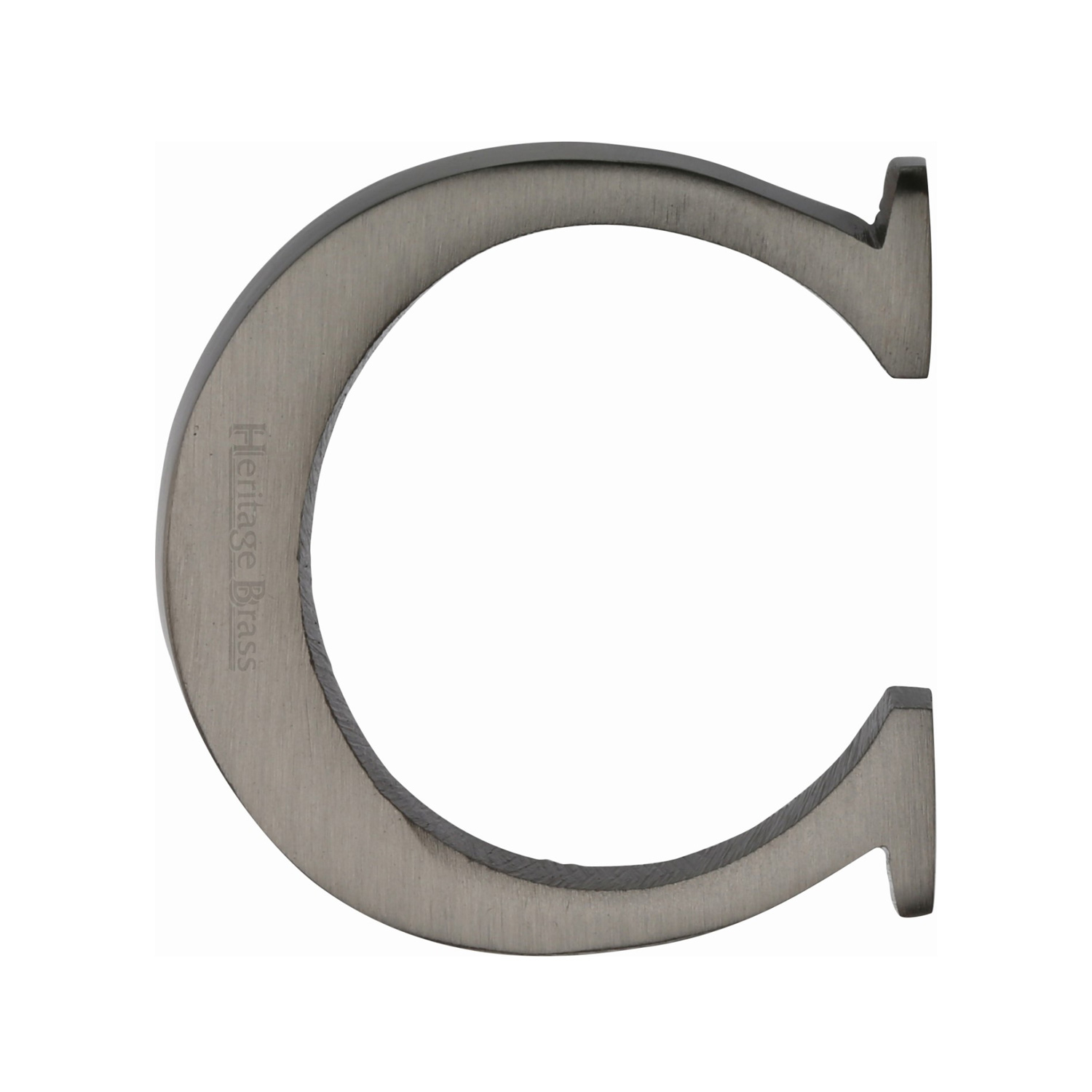 Heritage Brass Alphabet C Pin Fix 51mm (2")