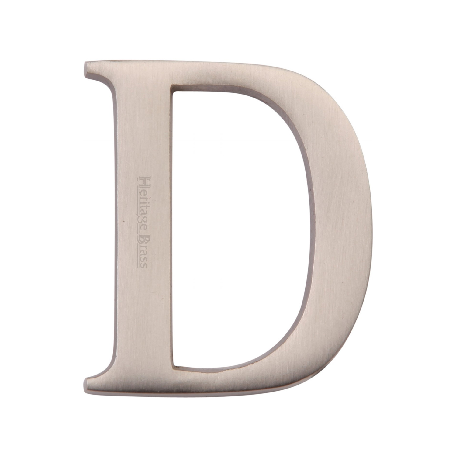 Heritage Brass Alphabet D Pin Fix 51mm (2")