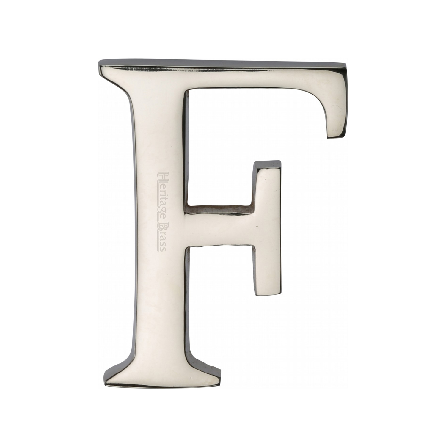Heritage Brass Alphabet F Pin Fix 51mm (2")