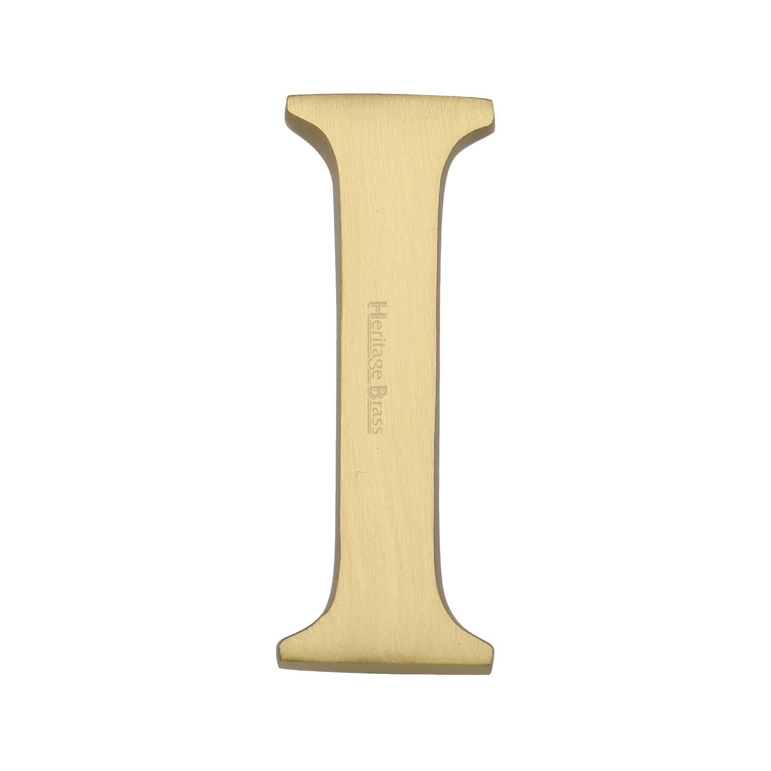 Heritage Brass Alphabet I Pin Fix 51mm (2")