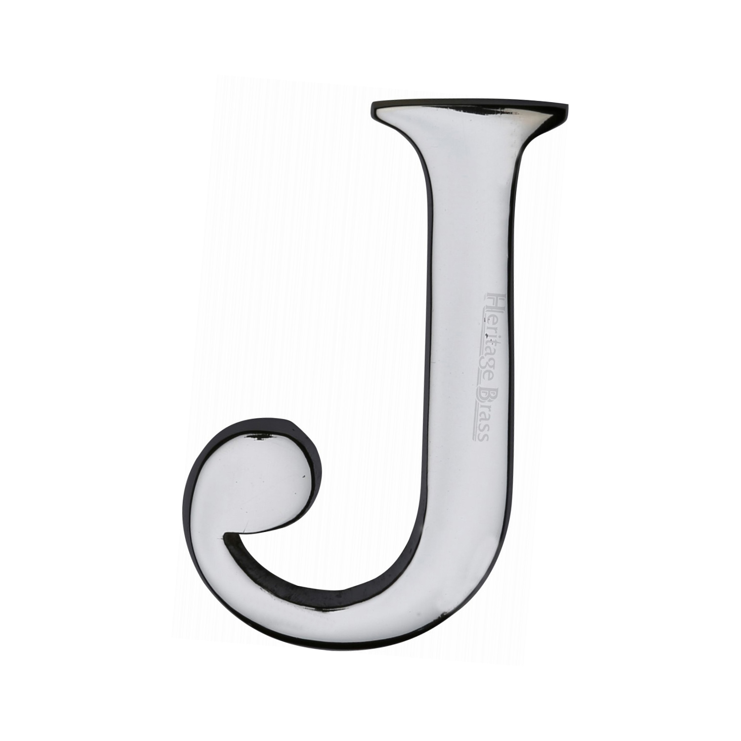 Heritage Brass Alphabet J Pin Fix 51mm (2")