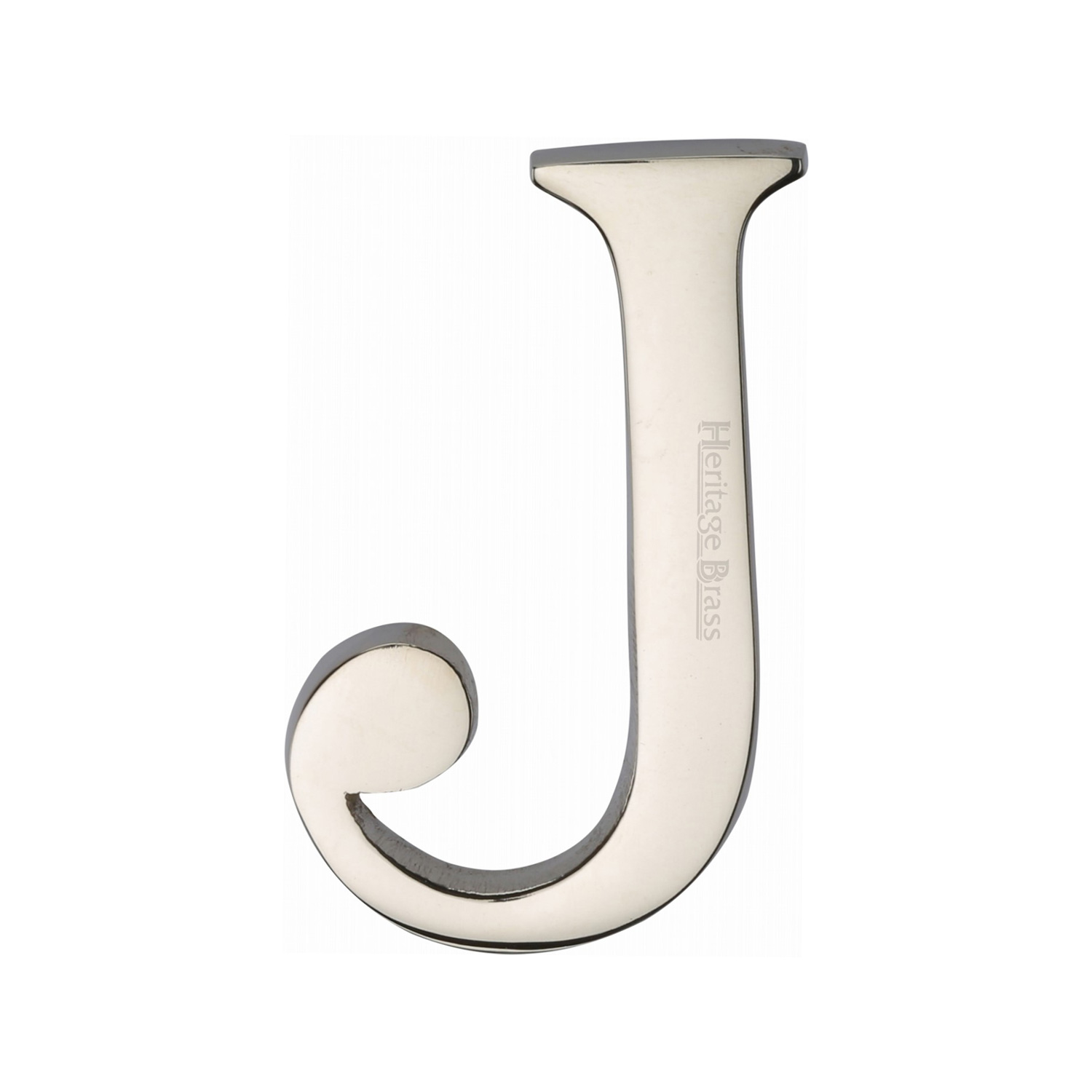 Heritage Brass Alphabet J Pin Fix 51mm (2")
