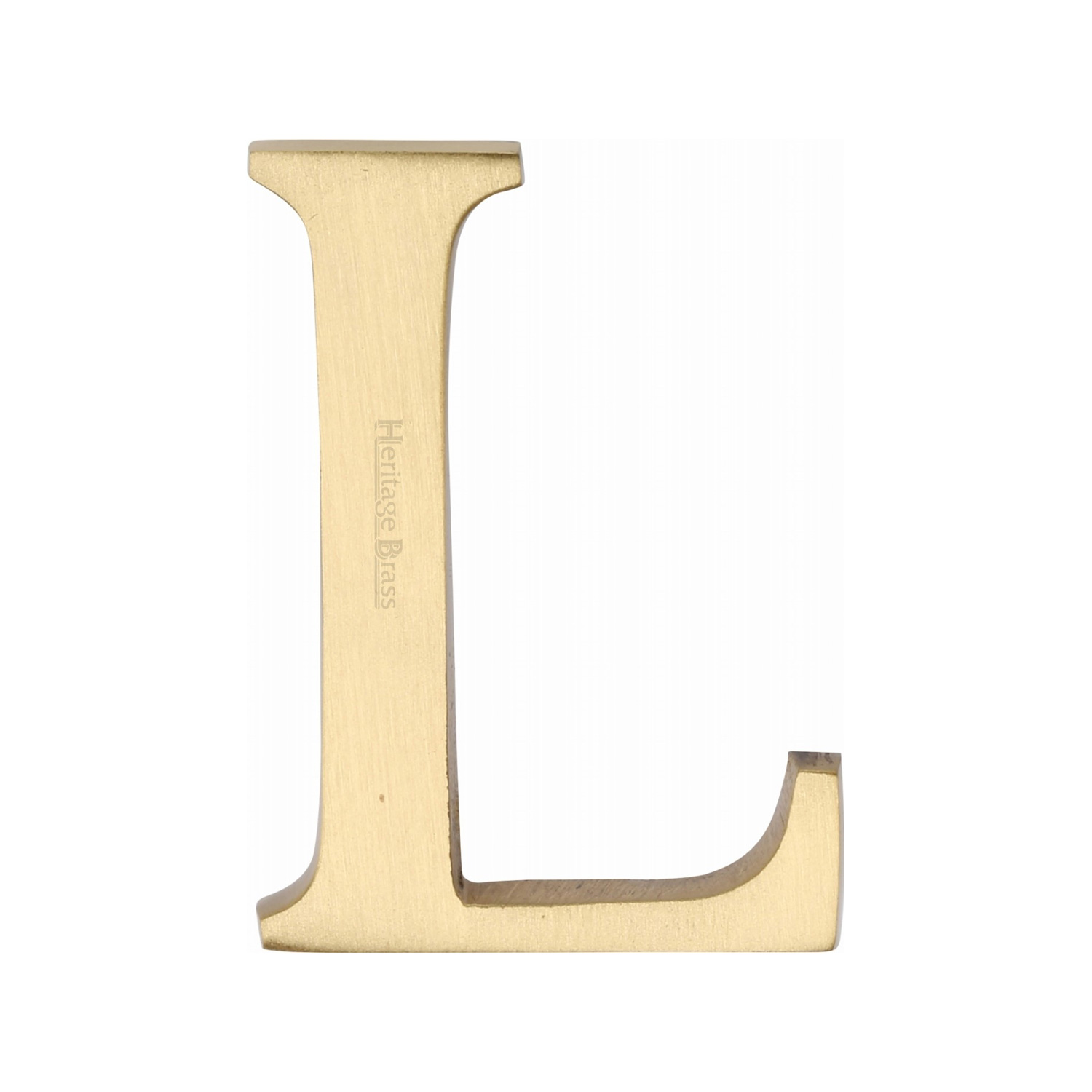 Heritage Brass Alphabet L Pin Fix 51mm (2")