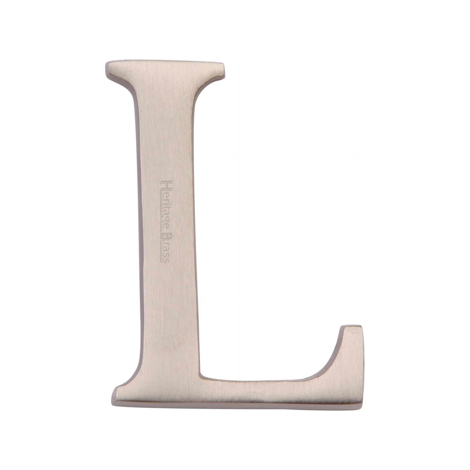 Heritage Brass Alphabet L Pin Fix 51mm (2")