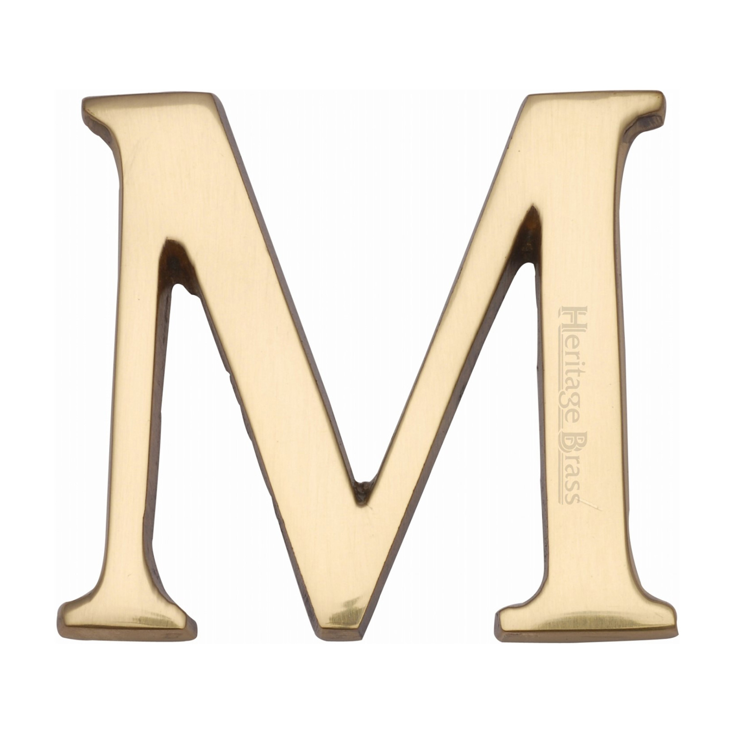 Heritage Brass Alphabet M Pin Fix 51mm (2")