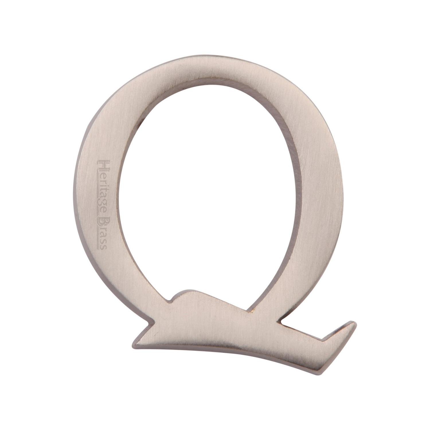 Heritage Brass Alphabet Q Pin Fix 51mm (2")