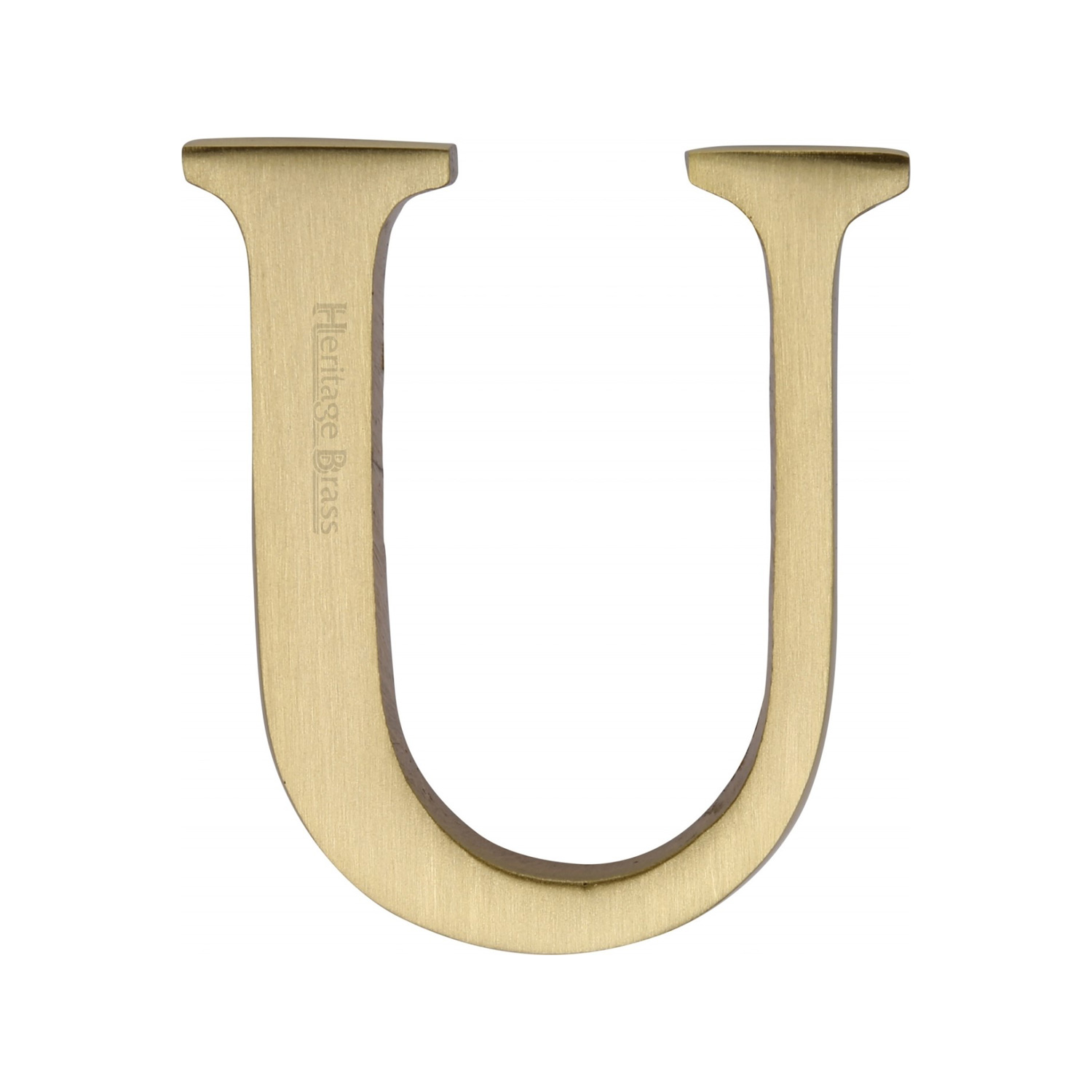 Heritage Brass Alphabet U Pin Fix 51mm (2")