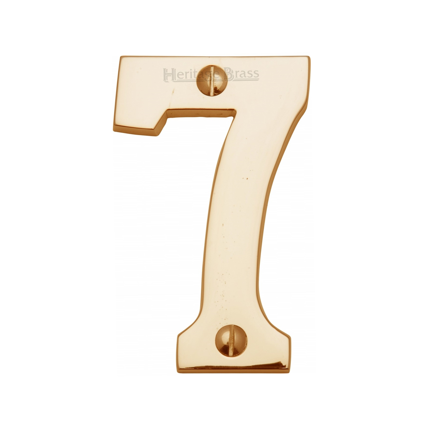 Heritage Brass Numeral 7 Face Fix 76mm (3")