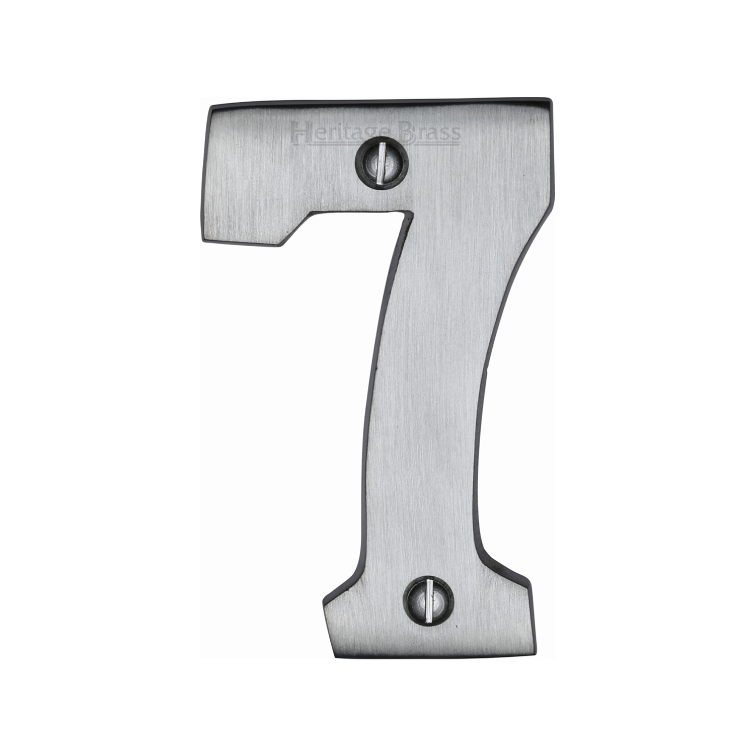 Heritage Brass Numeral 7 Face Fix 76mm (3")