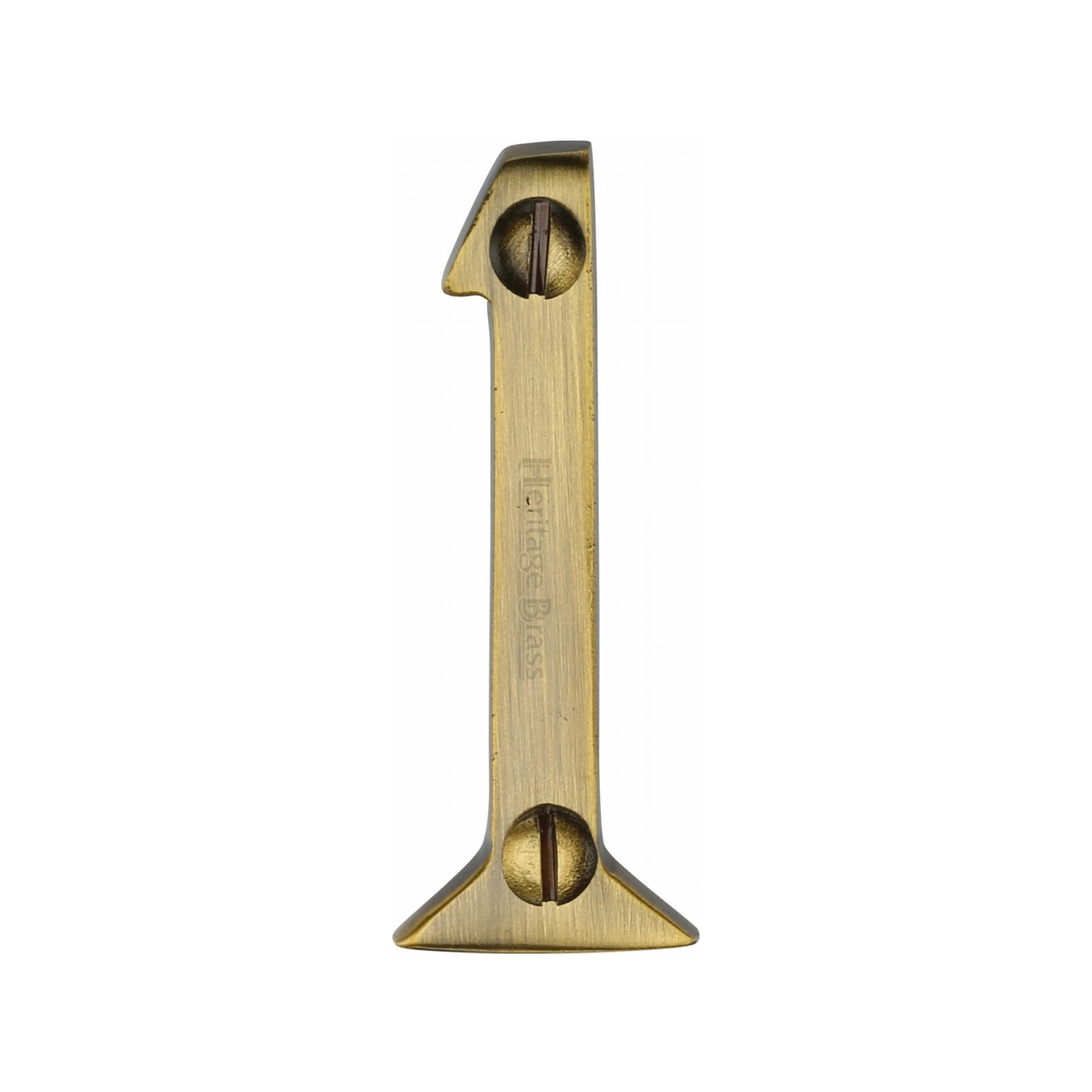Heritage Brass Numeral 1 Face Fix 51mm (2")