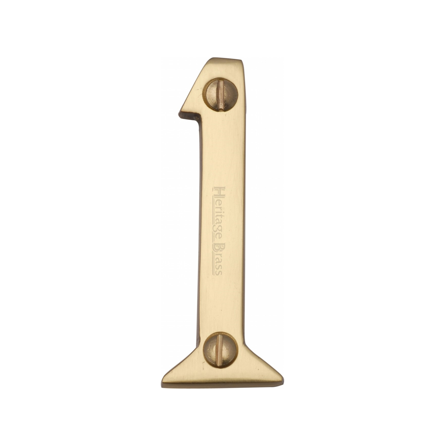 Heritage Brass Numeral 1 Face Fix 51mm (2")