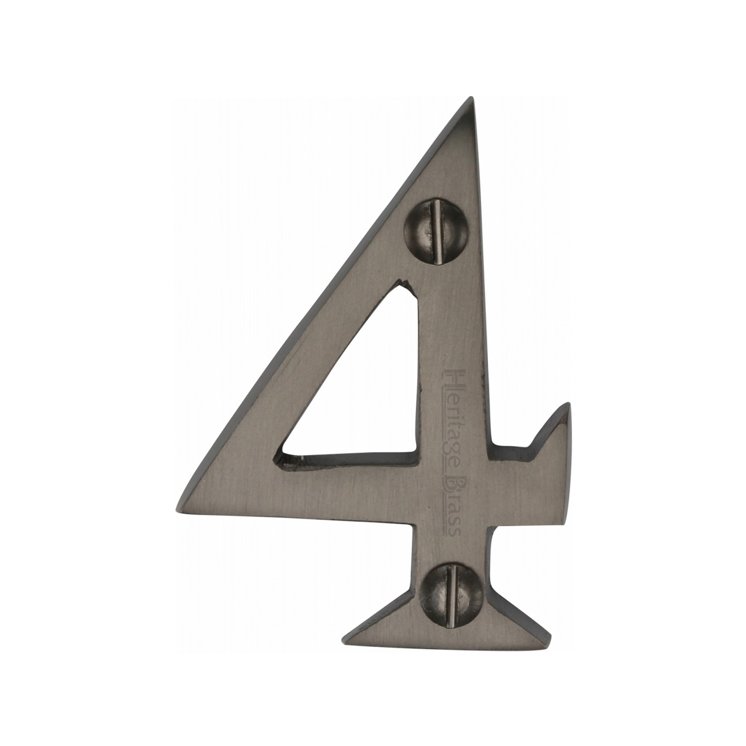 Heritage Brass Numeral 4 Face Fix 51mm (2")
