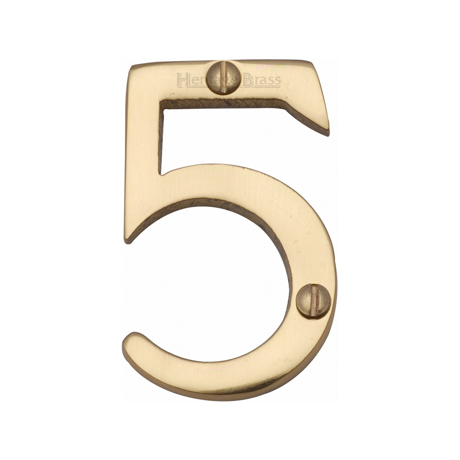 Heritage Brass Numeral 5 Face Fix 51mm (2")