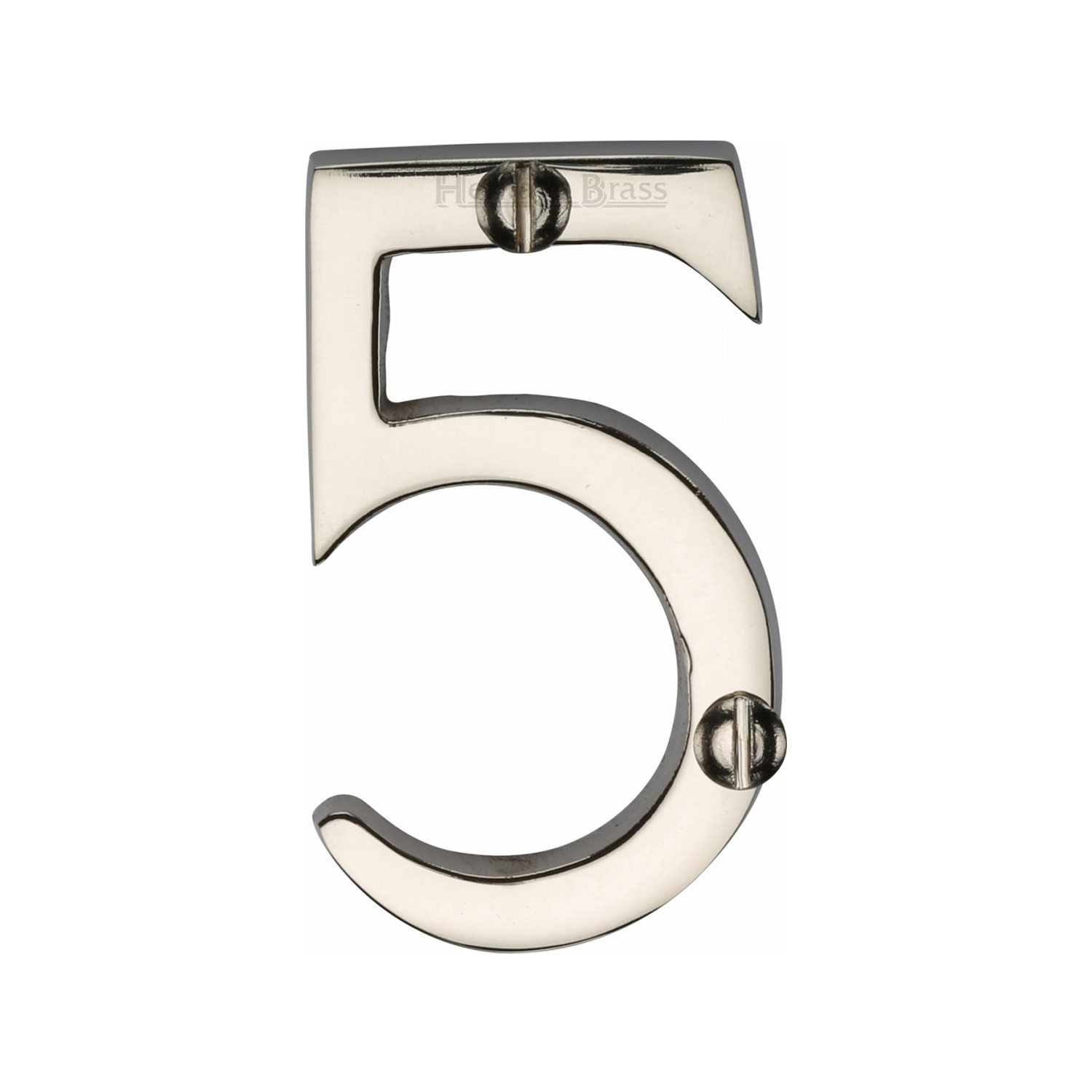Heritage Brass Numeral 5 Face Fix 51mm (2")