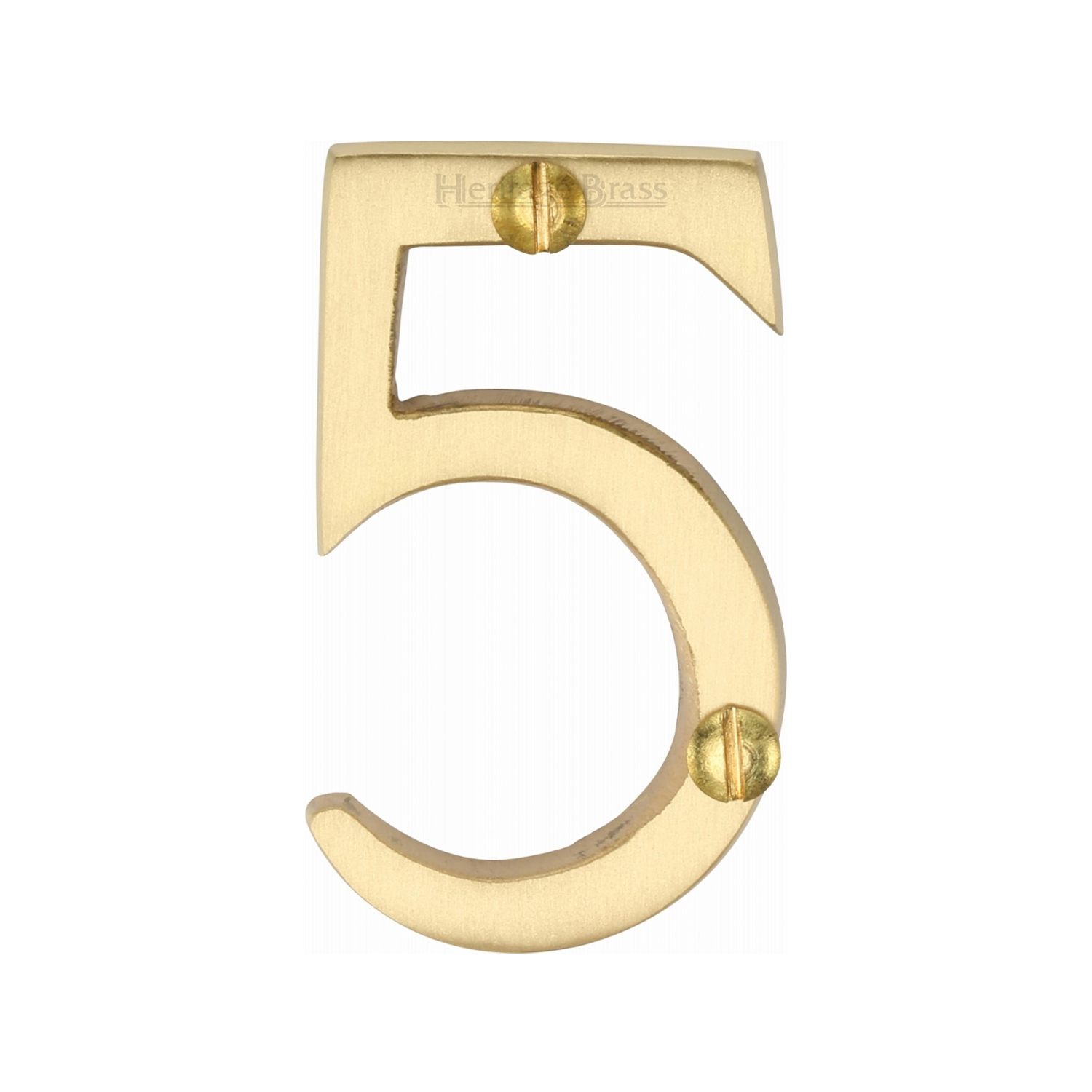 Heritage Brass Numeral 5 Face Fix 51mm (2")