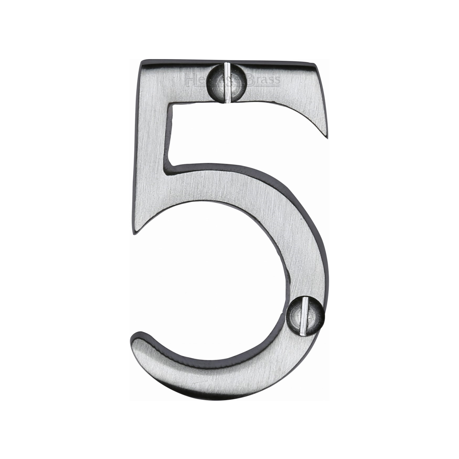 Heritage Brass Numeral 5 Face Fix 51mm (2")