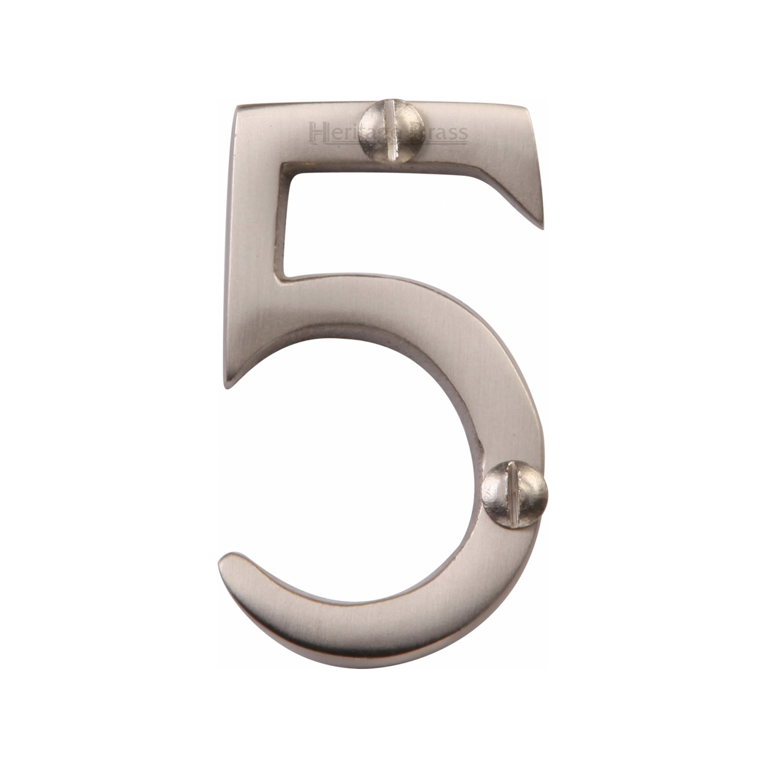 Heritage Brass Numeral 5 Face Fix 51mm (2")