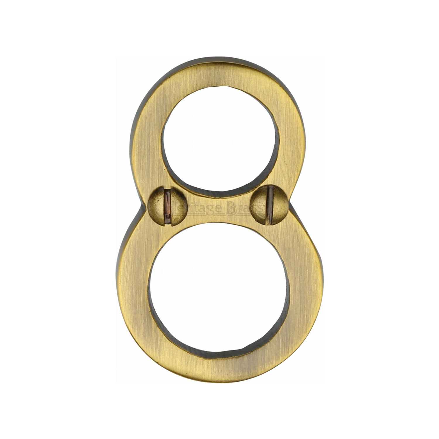 Heritage Brass Numeral 8 Face Fix 51mm (2")