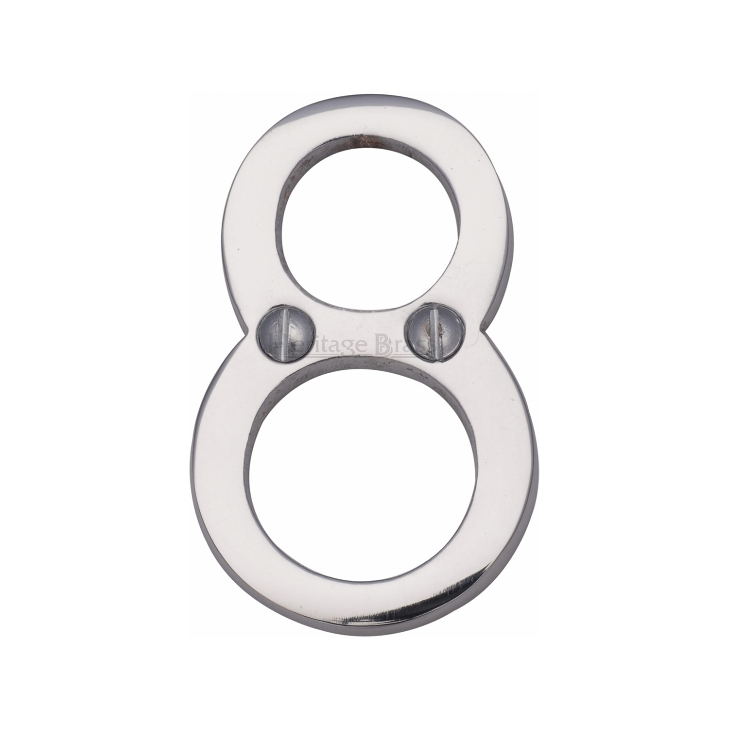 Heritage Brass Numeral 8 Face Fix 51mm (2")
