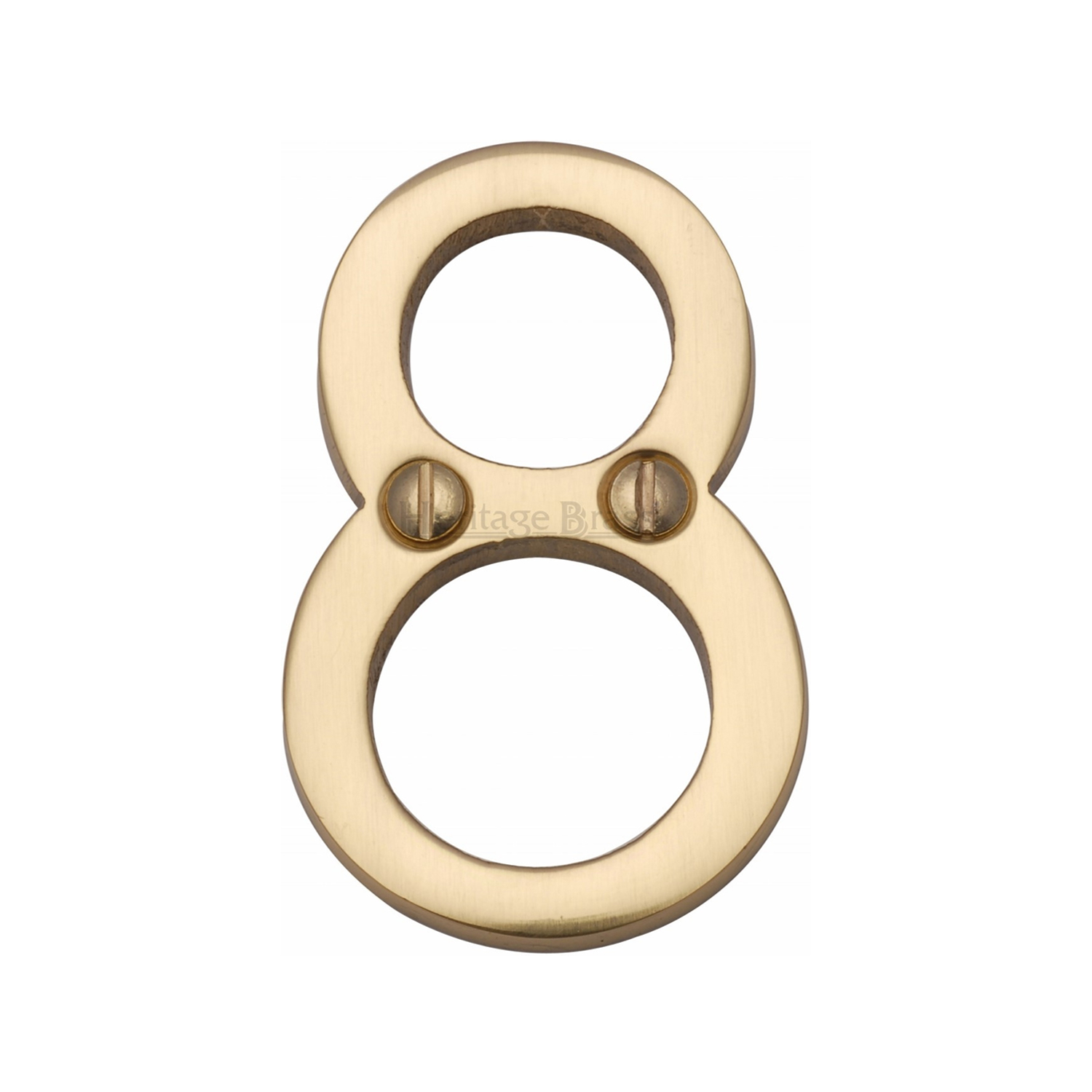 Heritage Brass Numeral 8 Face Fix 51mm (2")