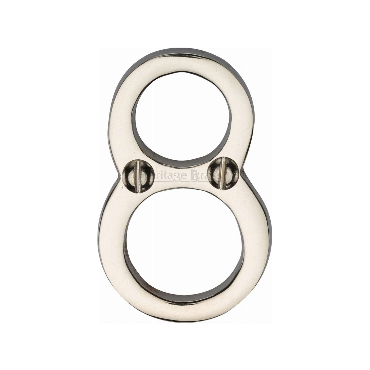 Heritage Brass Numeral 8 Face Fix 51mm (2")