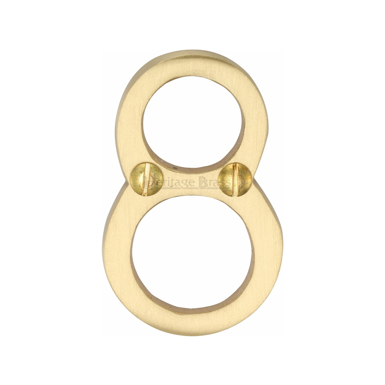 Heritage Brass Numeral 8 Face Fix 51mm (2")