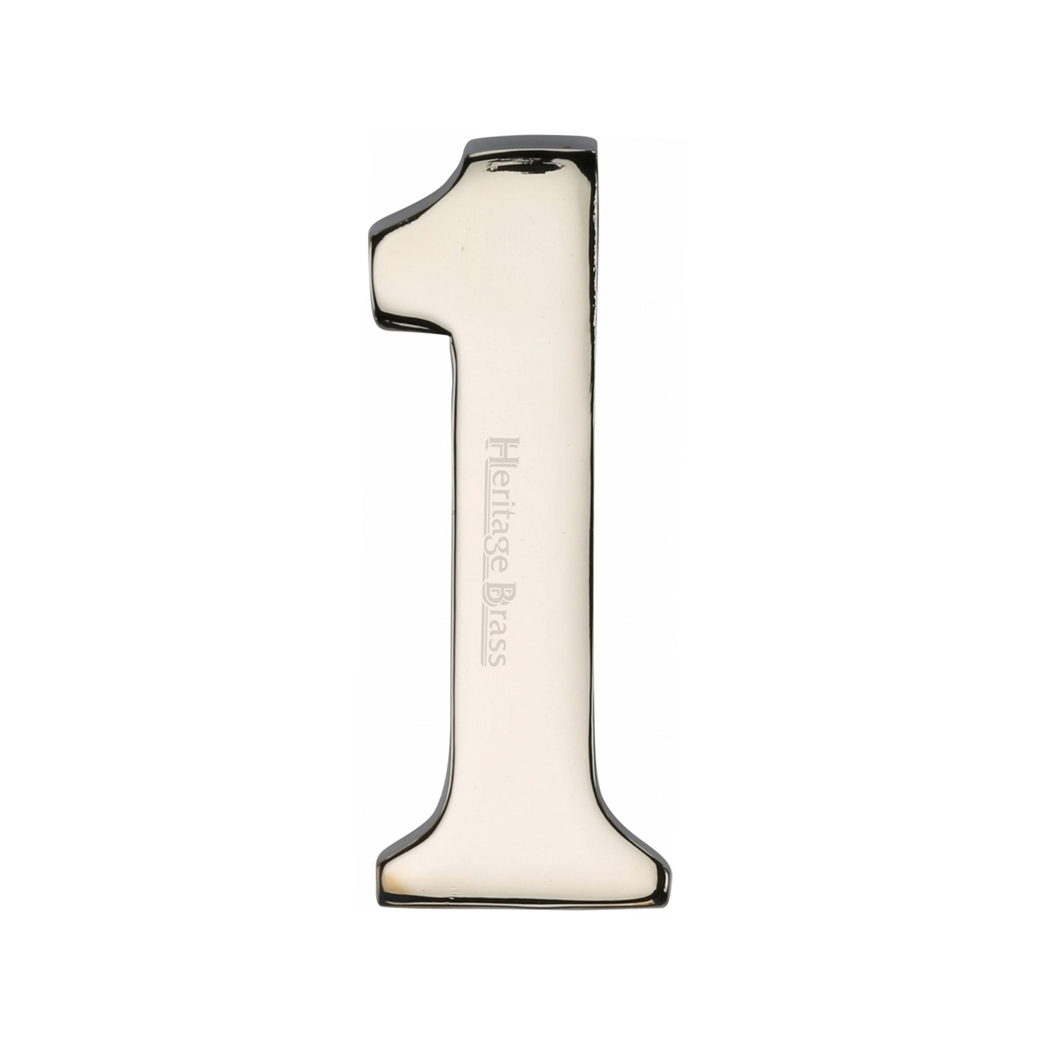 Heritage Brass Numeral 1 Self Adhesive 51mm (2")