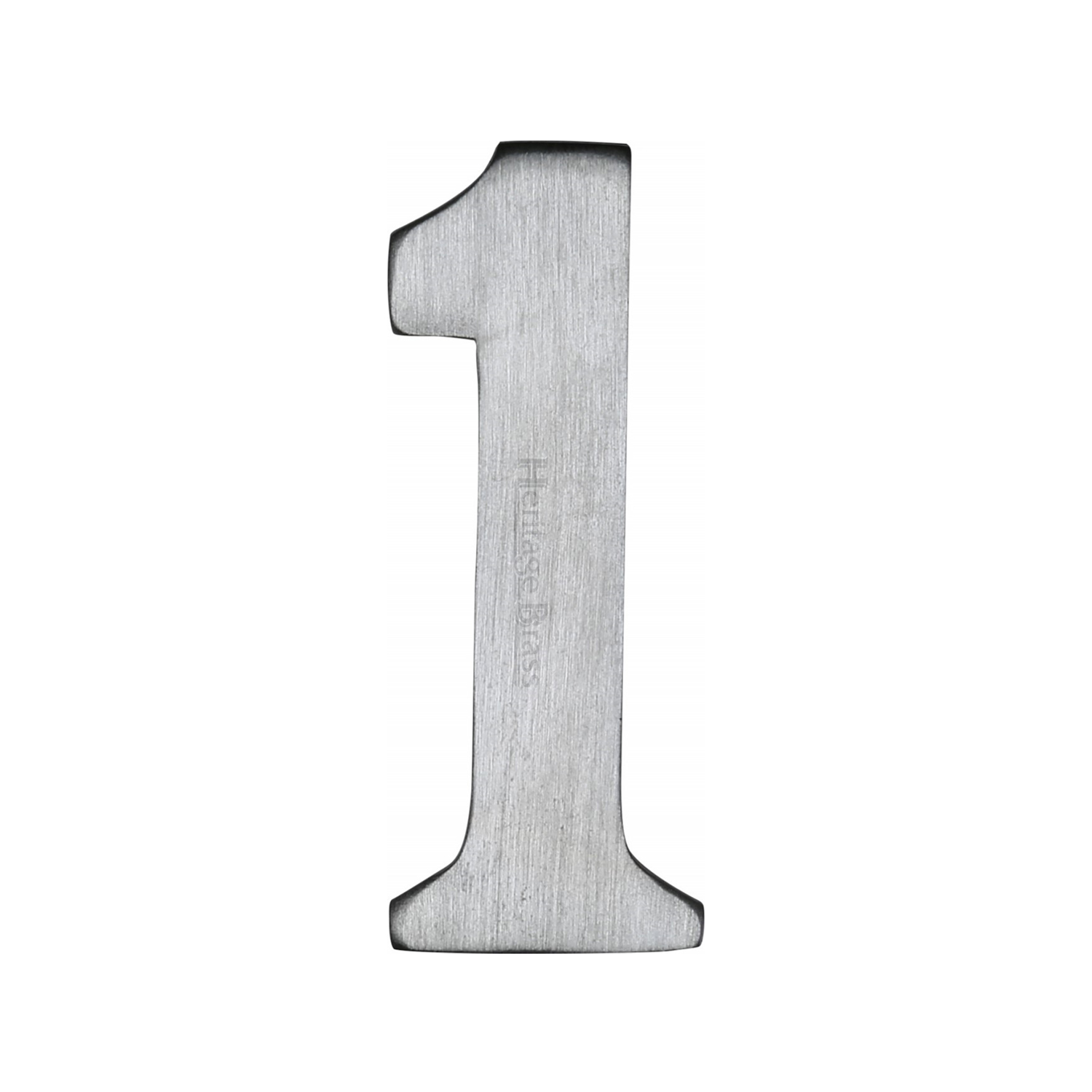 Heritage Brass Numeral 1 Self Adhesive 51mm (2")