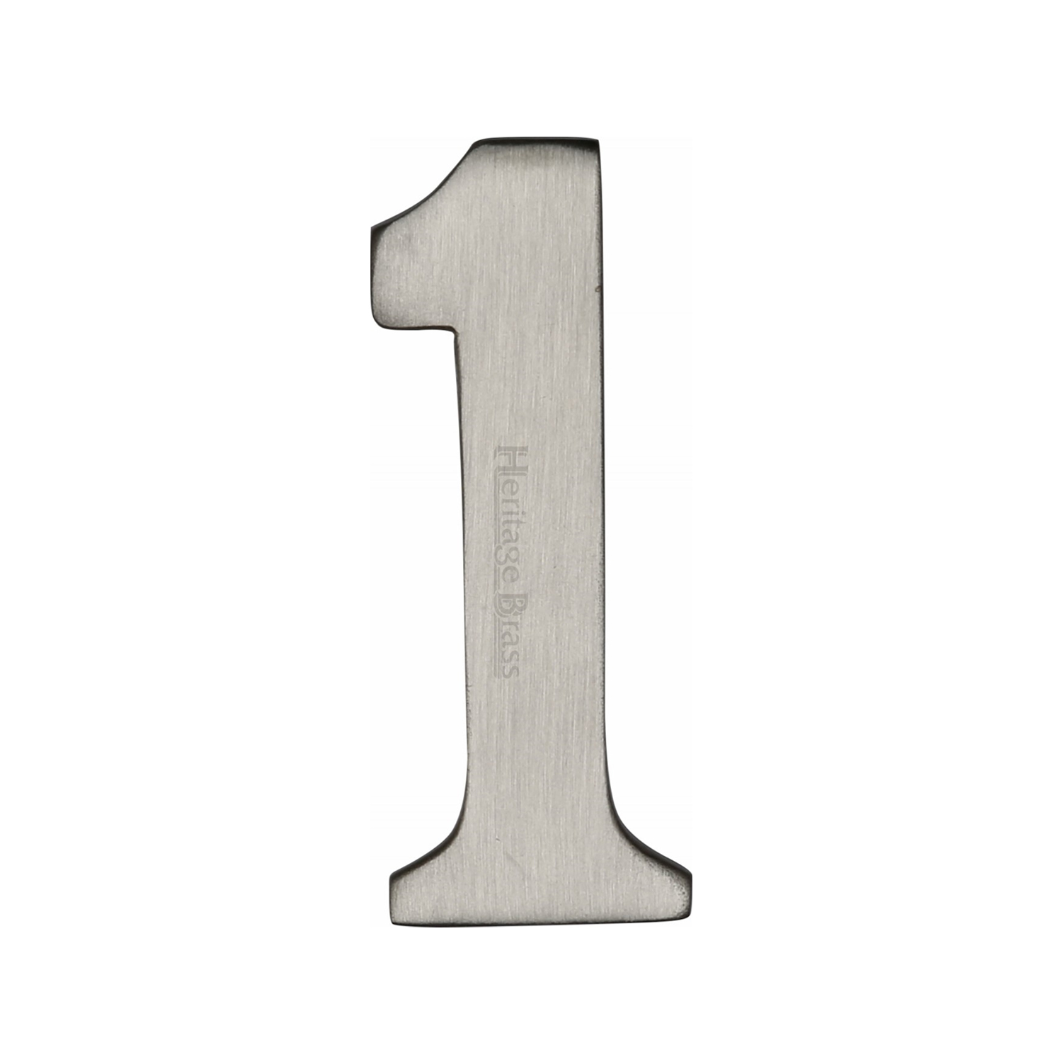 Heritage Brass Numeral 1 Self Adhesive 51mm (2")