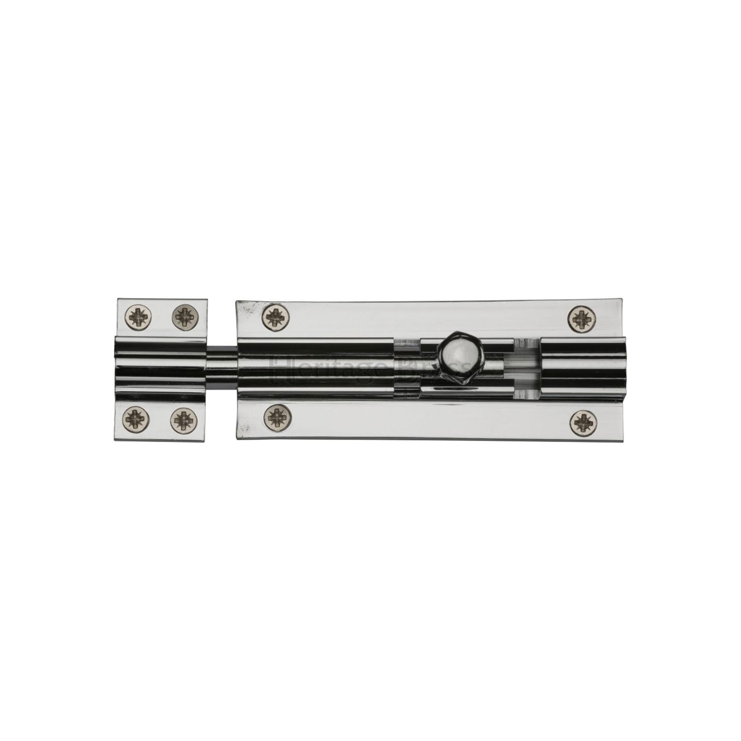 Heritage Brass Door Bolt Straight 4" x 1.5"
